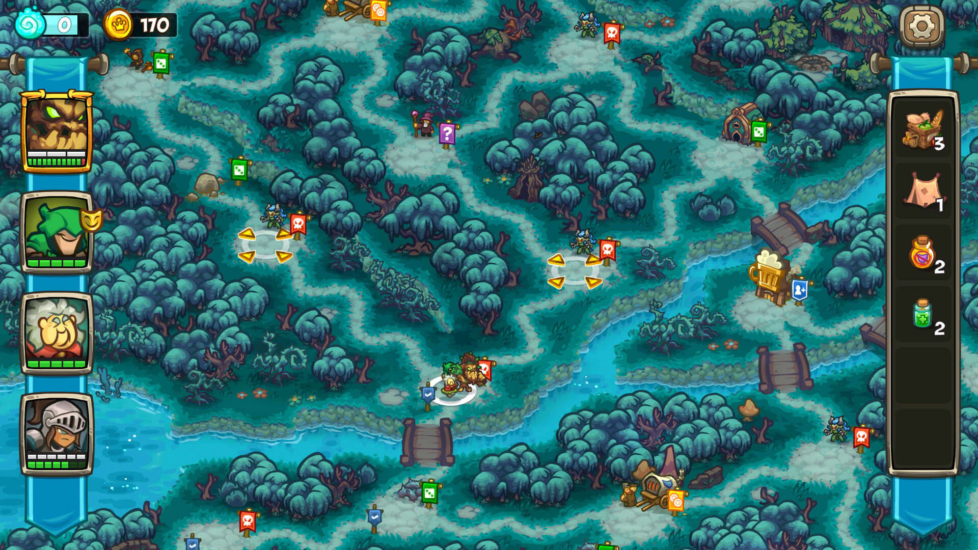 Screenshot for Legends of Kingdom Rush