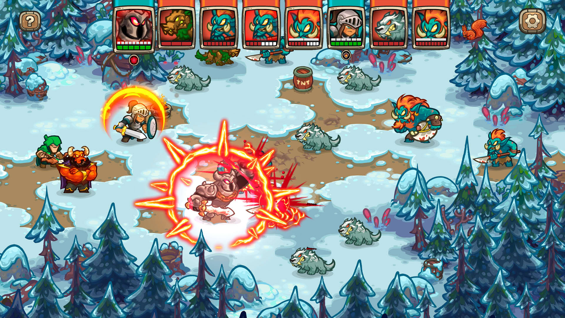 Screenshot for Legends of Kingdom Rush