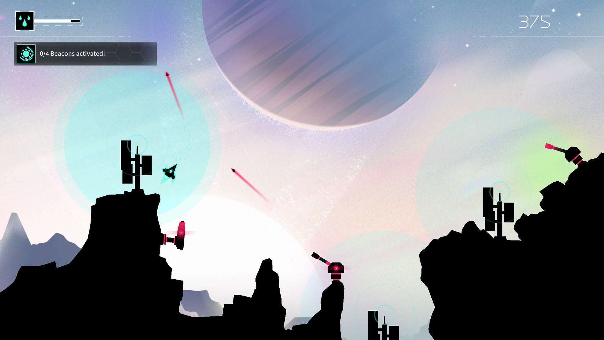 Screenshot for Gravitar: Recharged