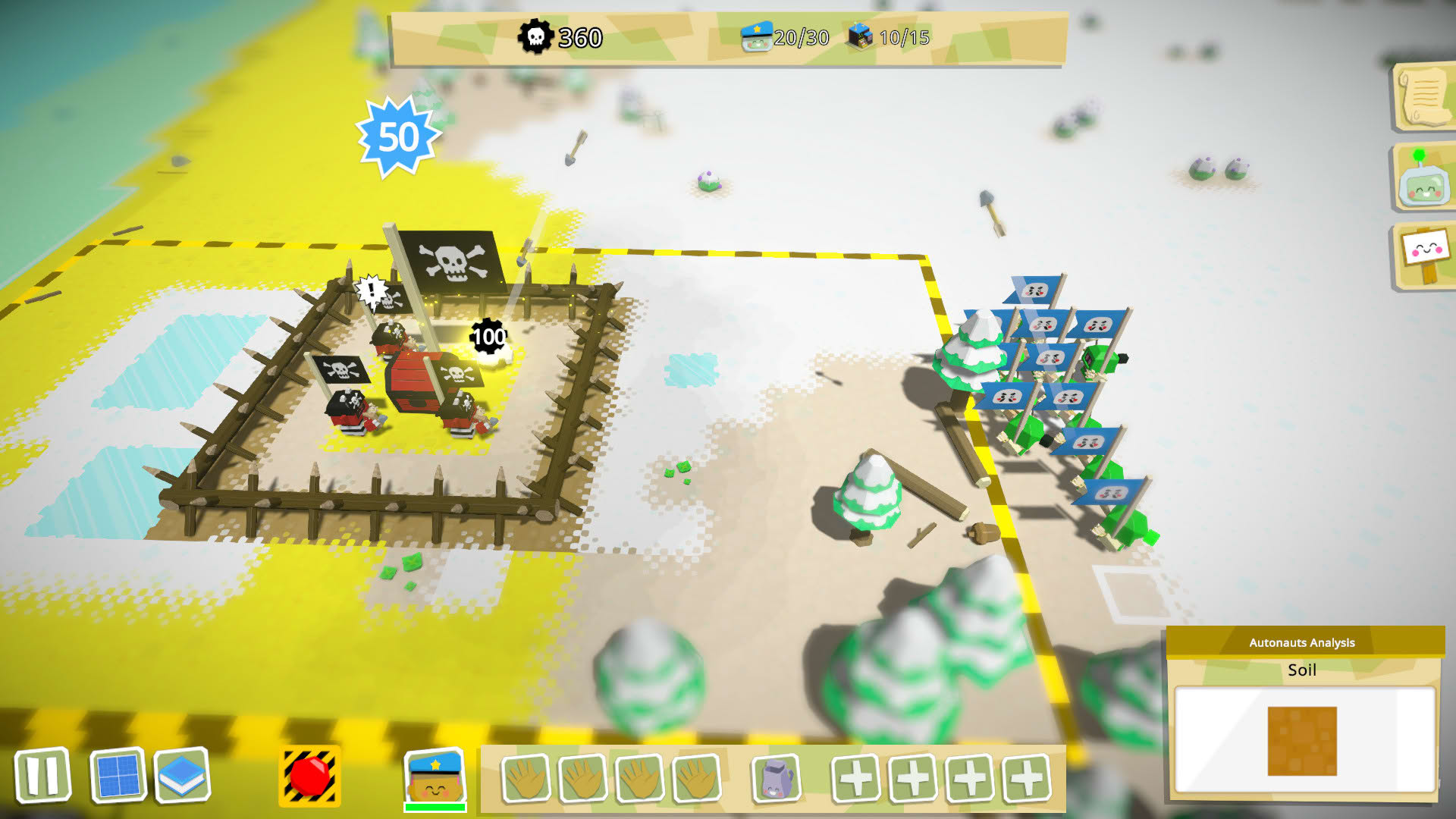 Screenshot for Autonauts vs Piratebots