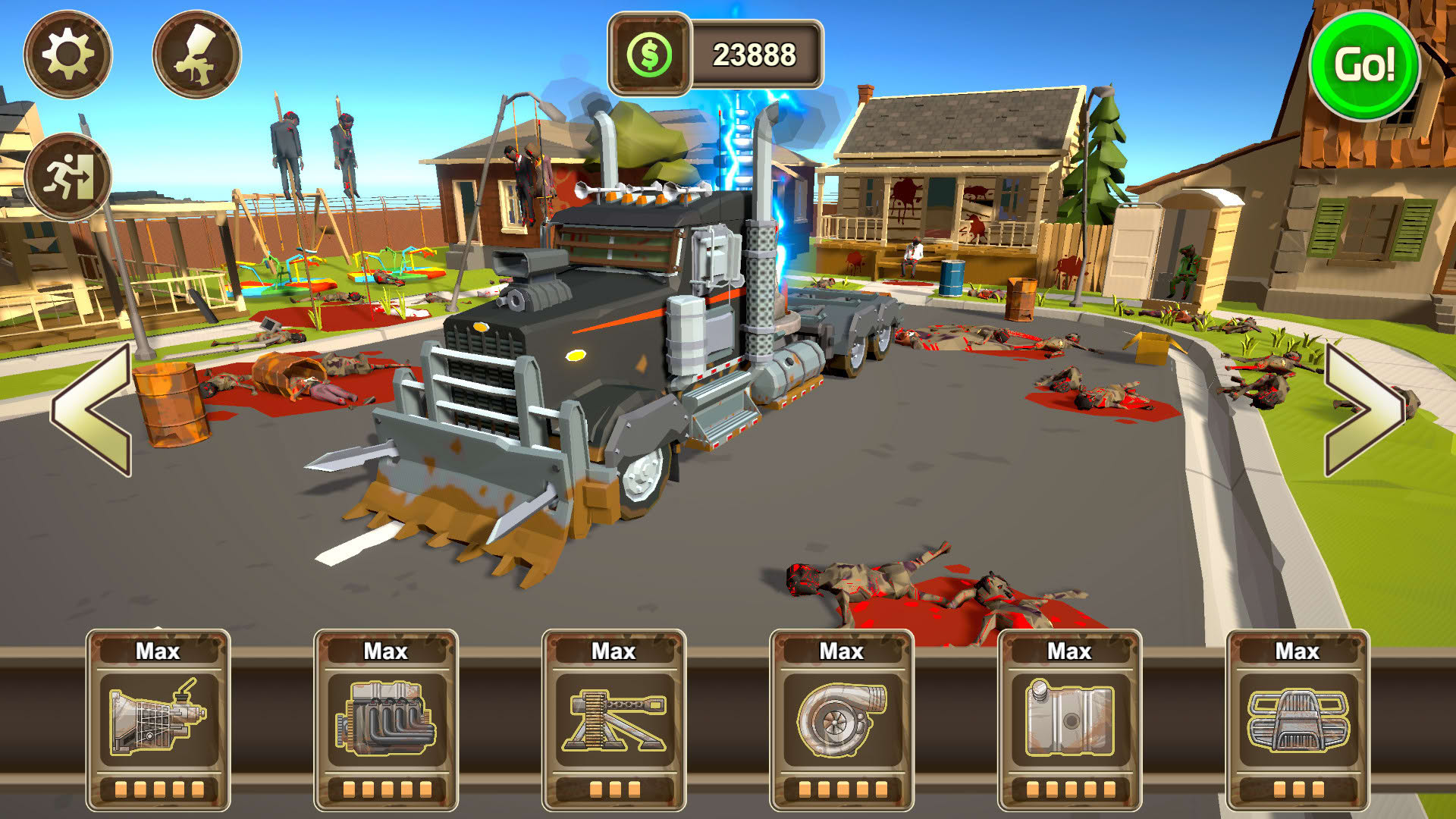 Screenshot for Zombie Crush Driver