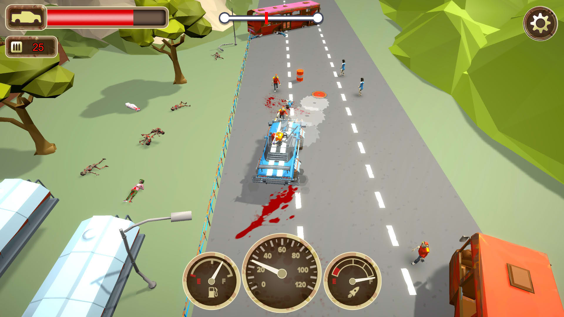 Screenshot for Zombie Crush Driver