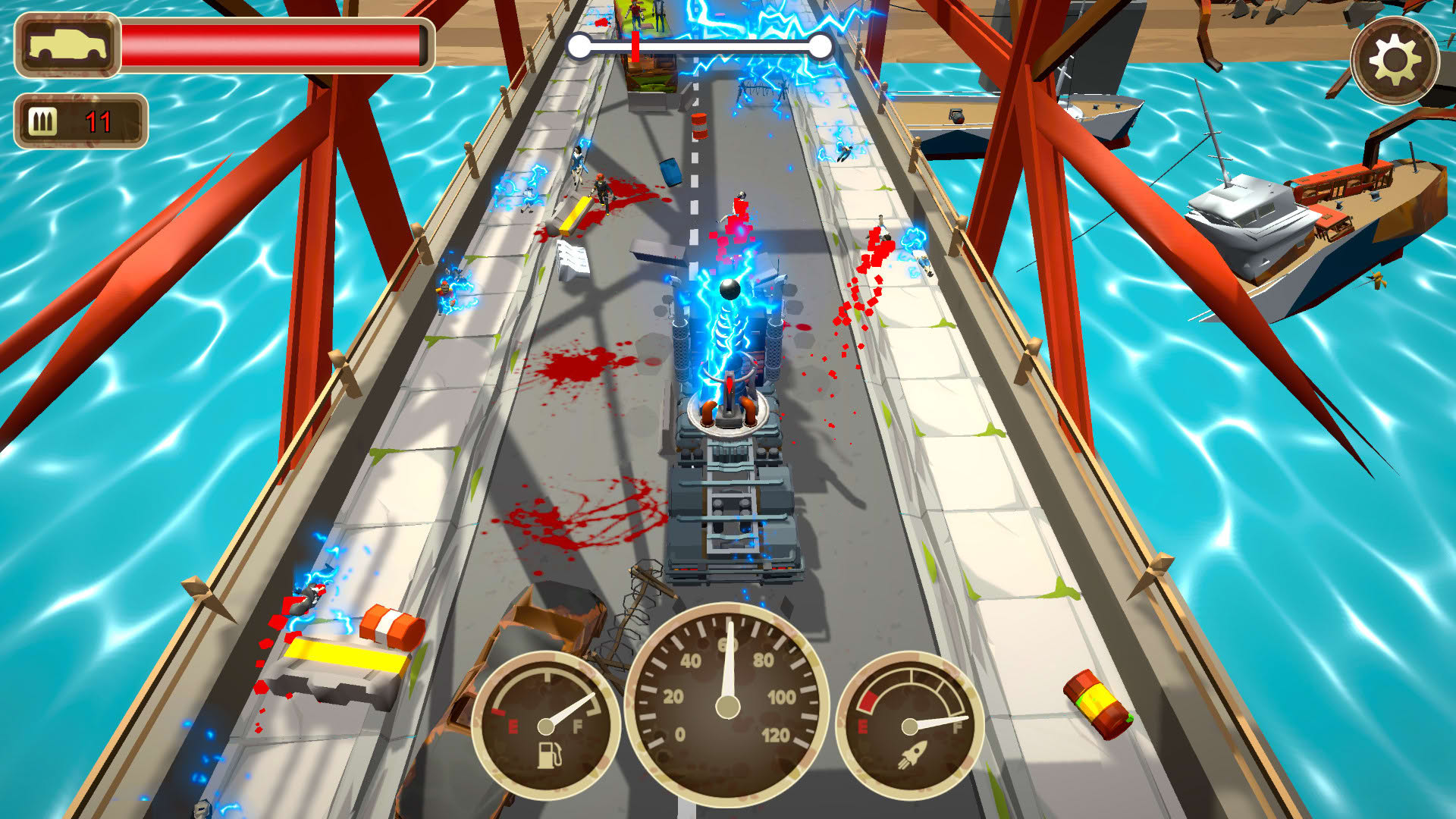 Screenshot for Zombie Crush Driver