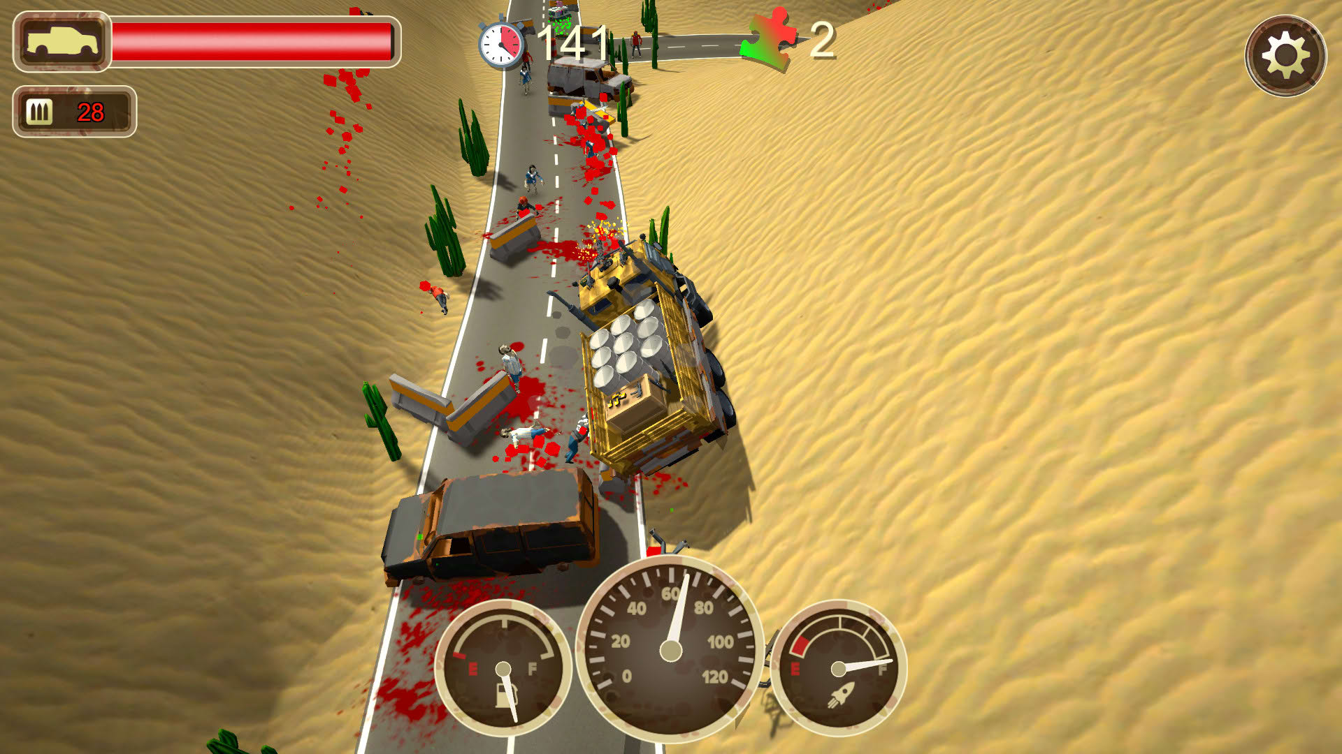Screenshot for Zombie Crush Driver