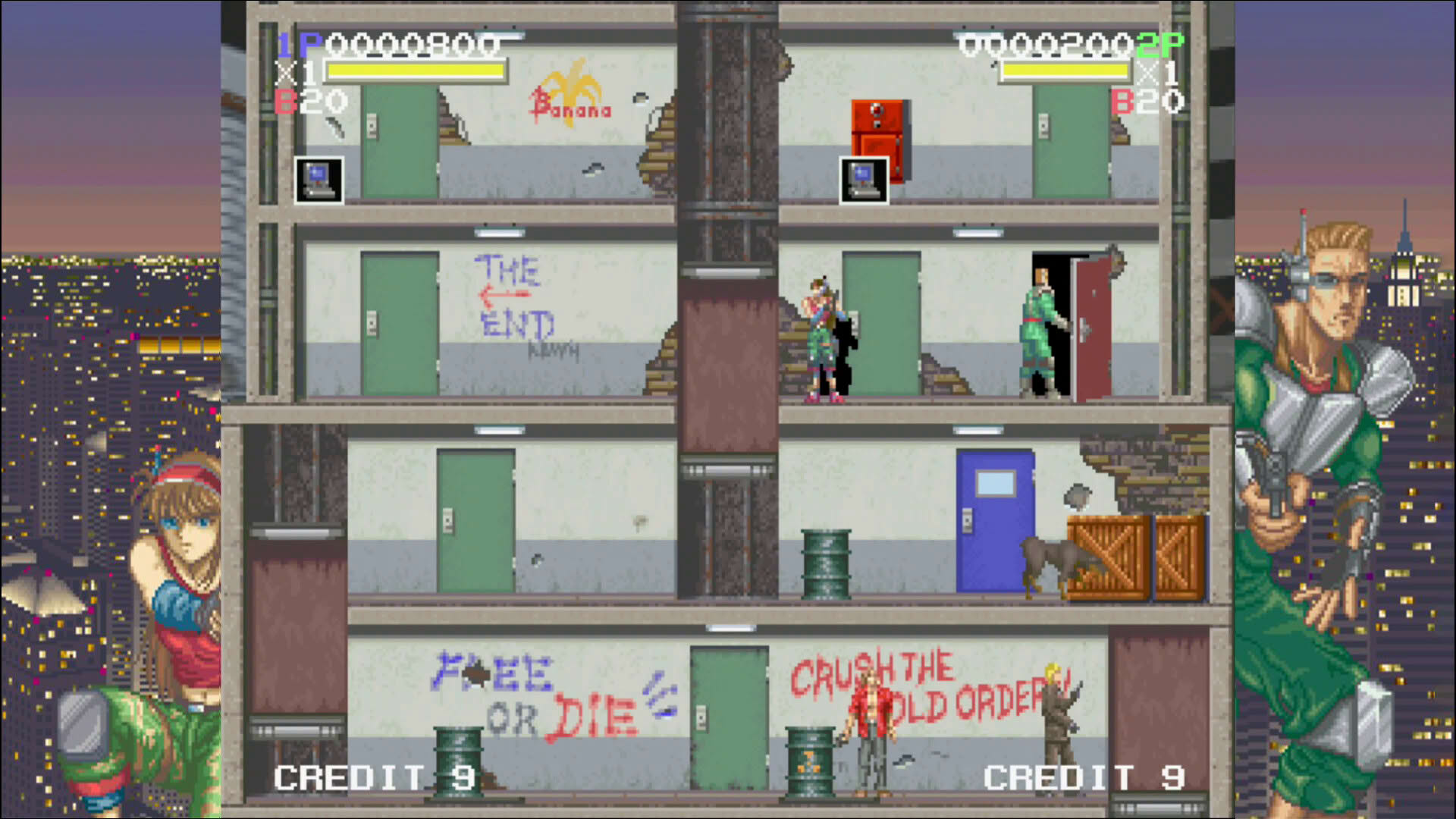 Screenshot for Elevator Action Returns