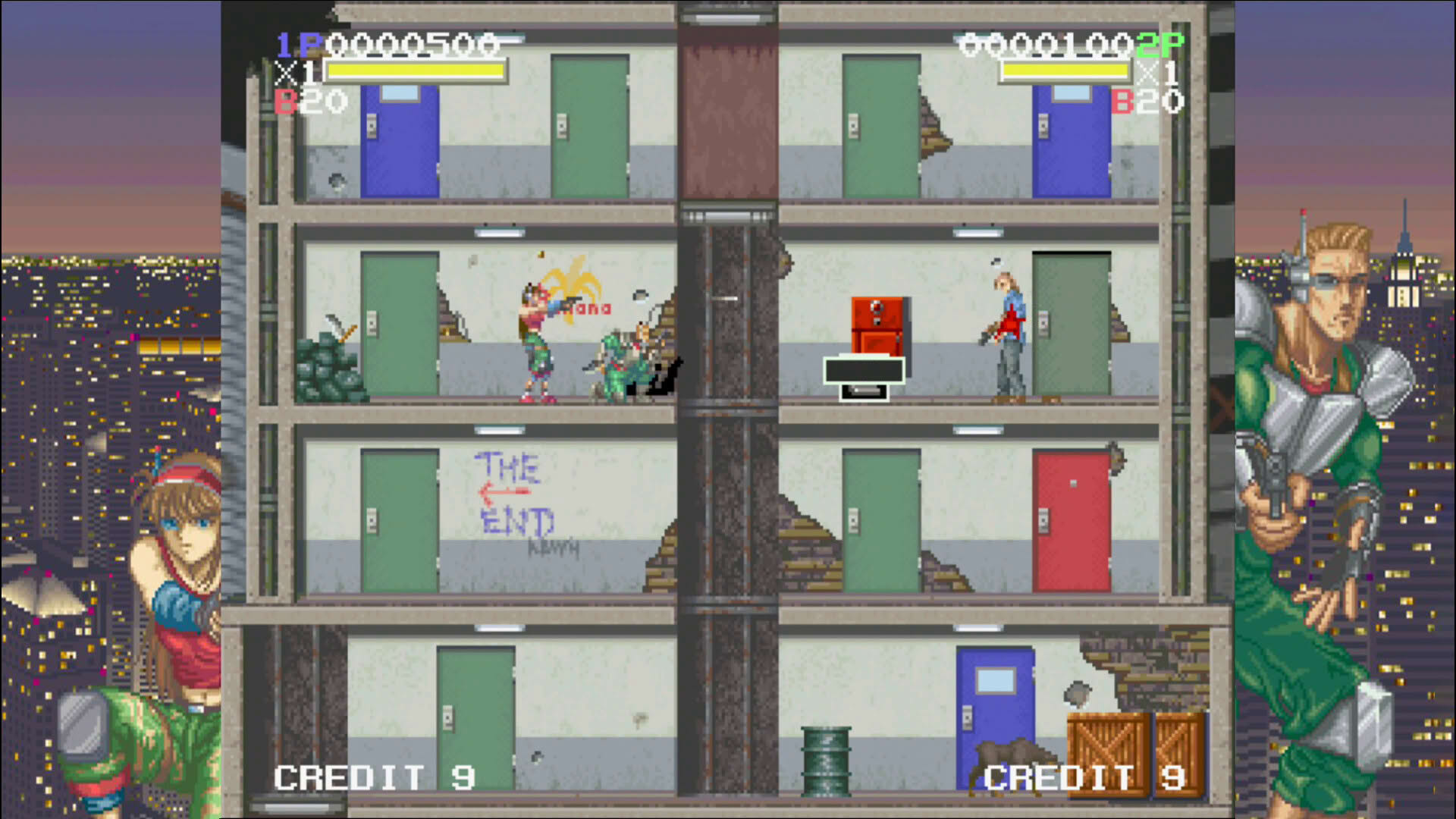 Screenshot for Elevator Action Returns