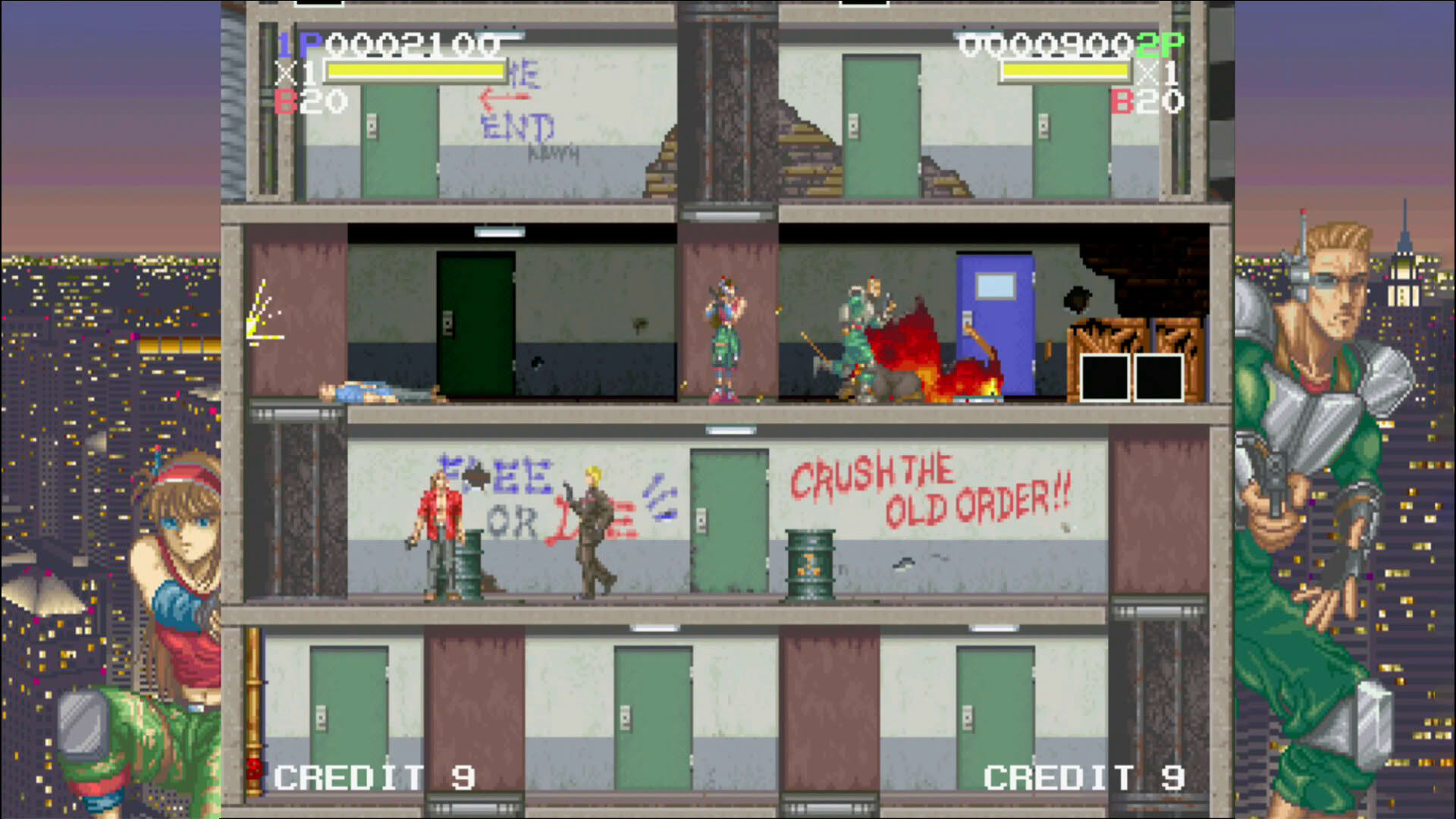 Screenshot for Elevator Action Returns