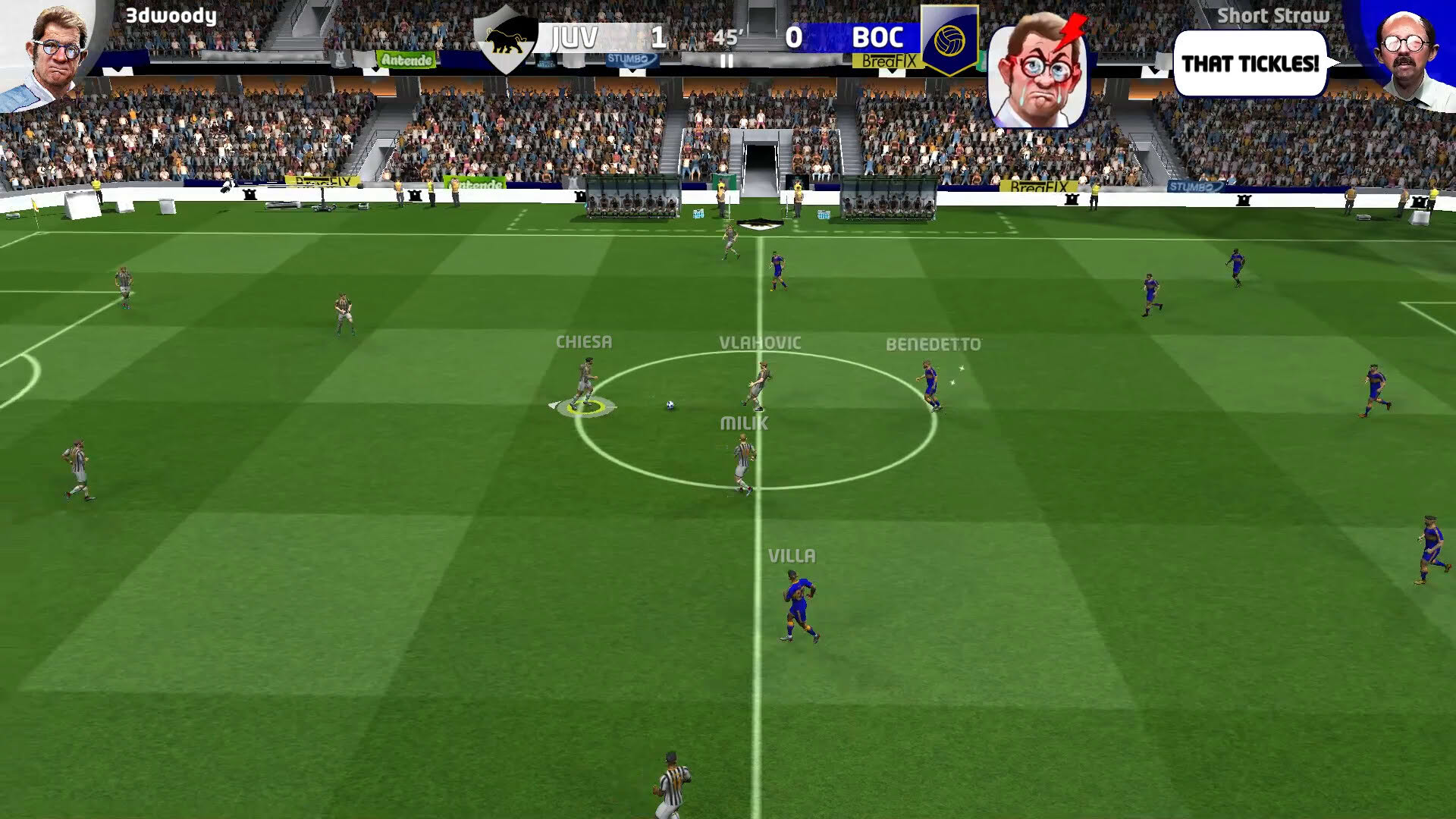 Screenshot for Sociable Soccer 24