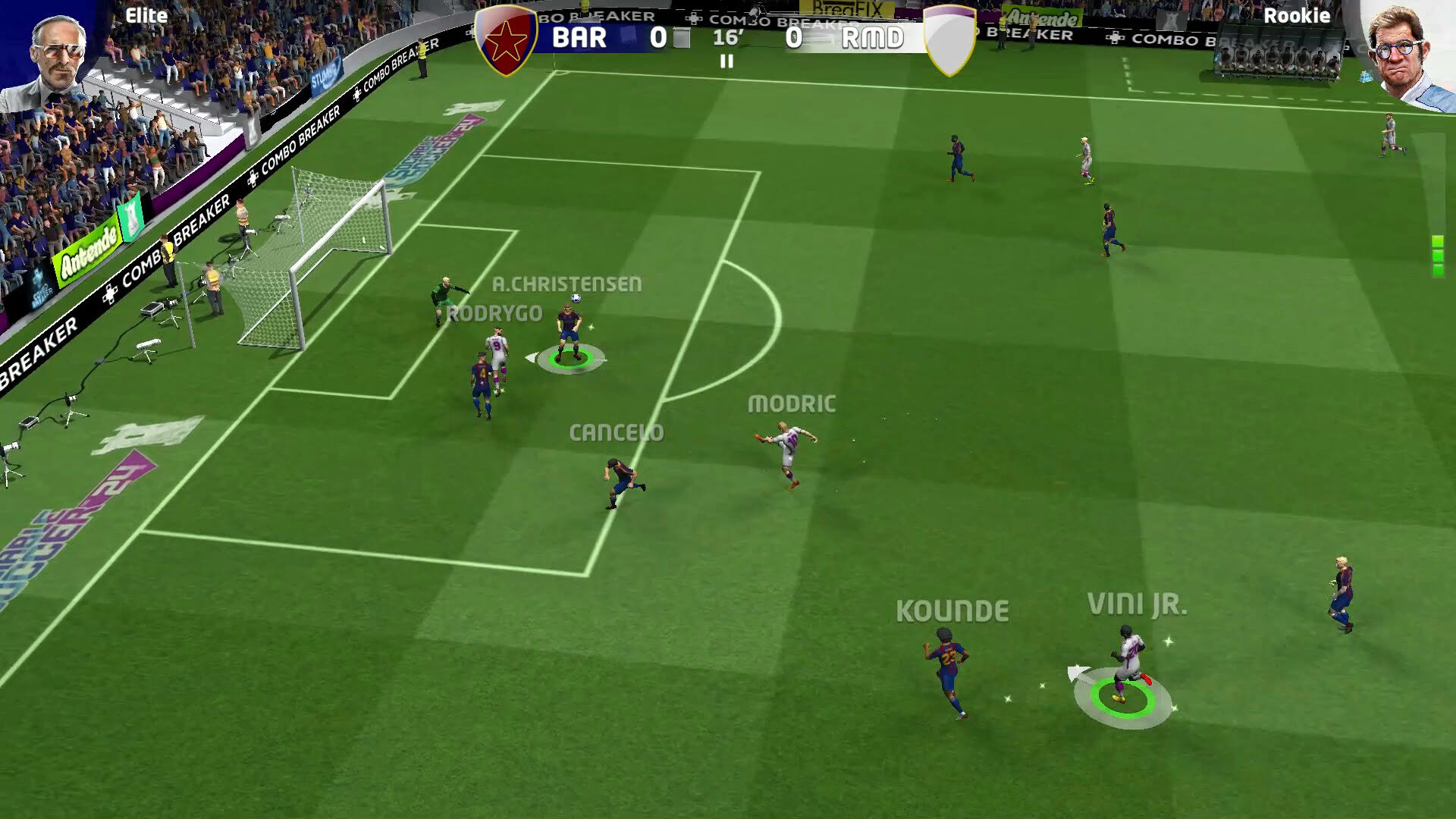 Screenshot for Sociable Soccer 24