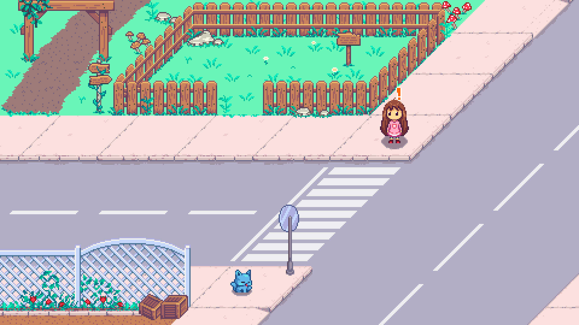 Screenshot for The Blue Cat