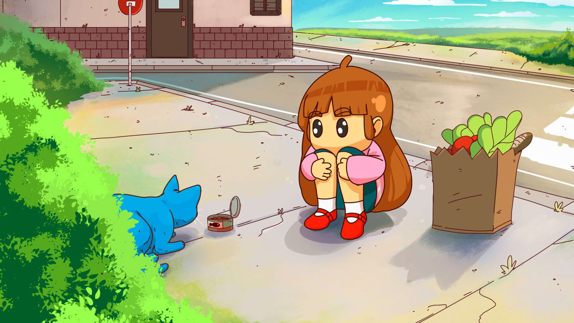 Screenshot for The Blue Cat