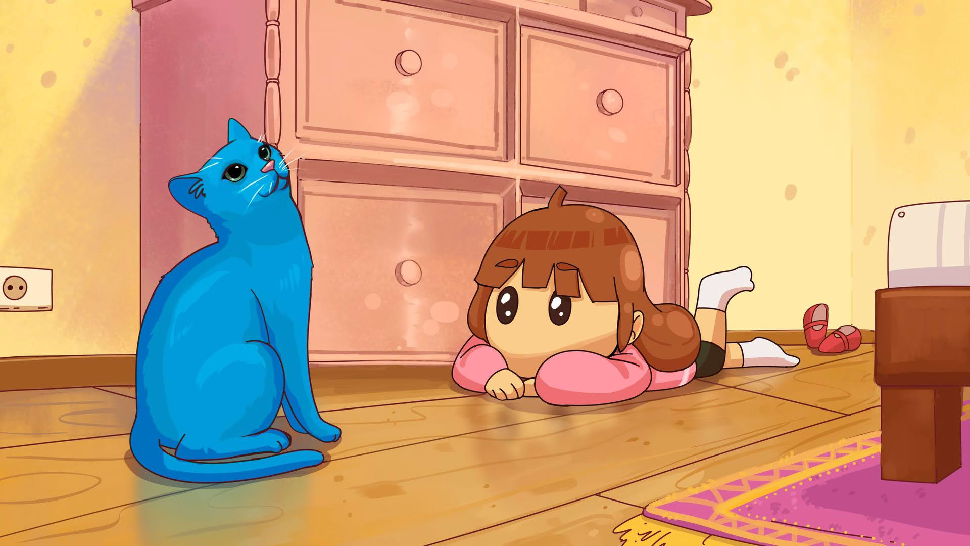 Screenshot for The Blue Cat