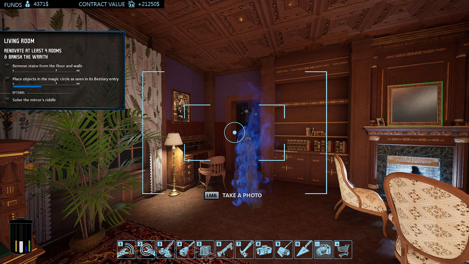 Screenshot for Haunted House Renovator
