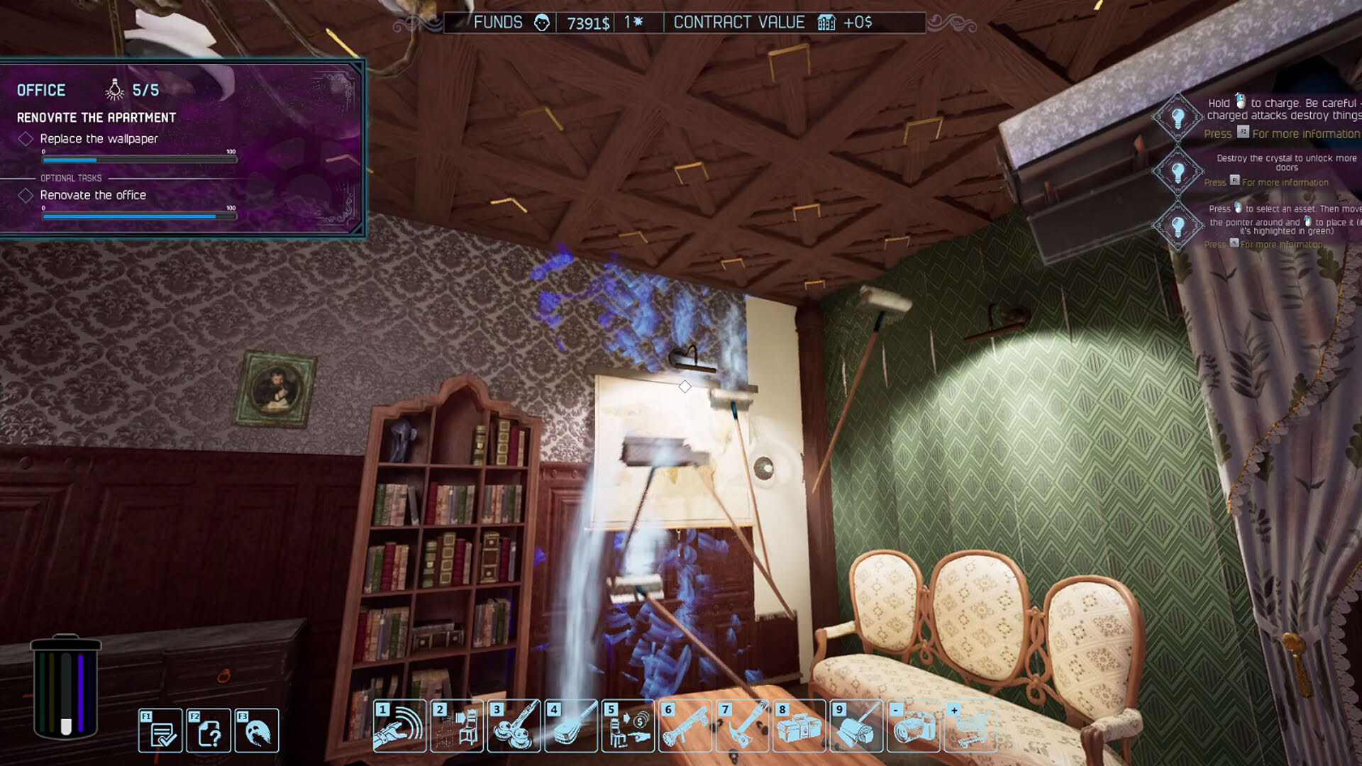 Screenshot for Haunted House Renovator