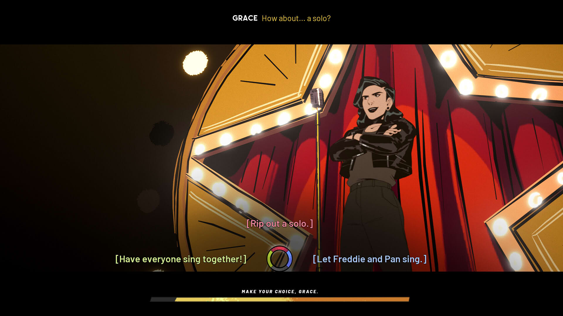 Screenshot for Stray Gods: The Roleplaying Musical