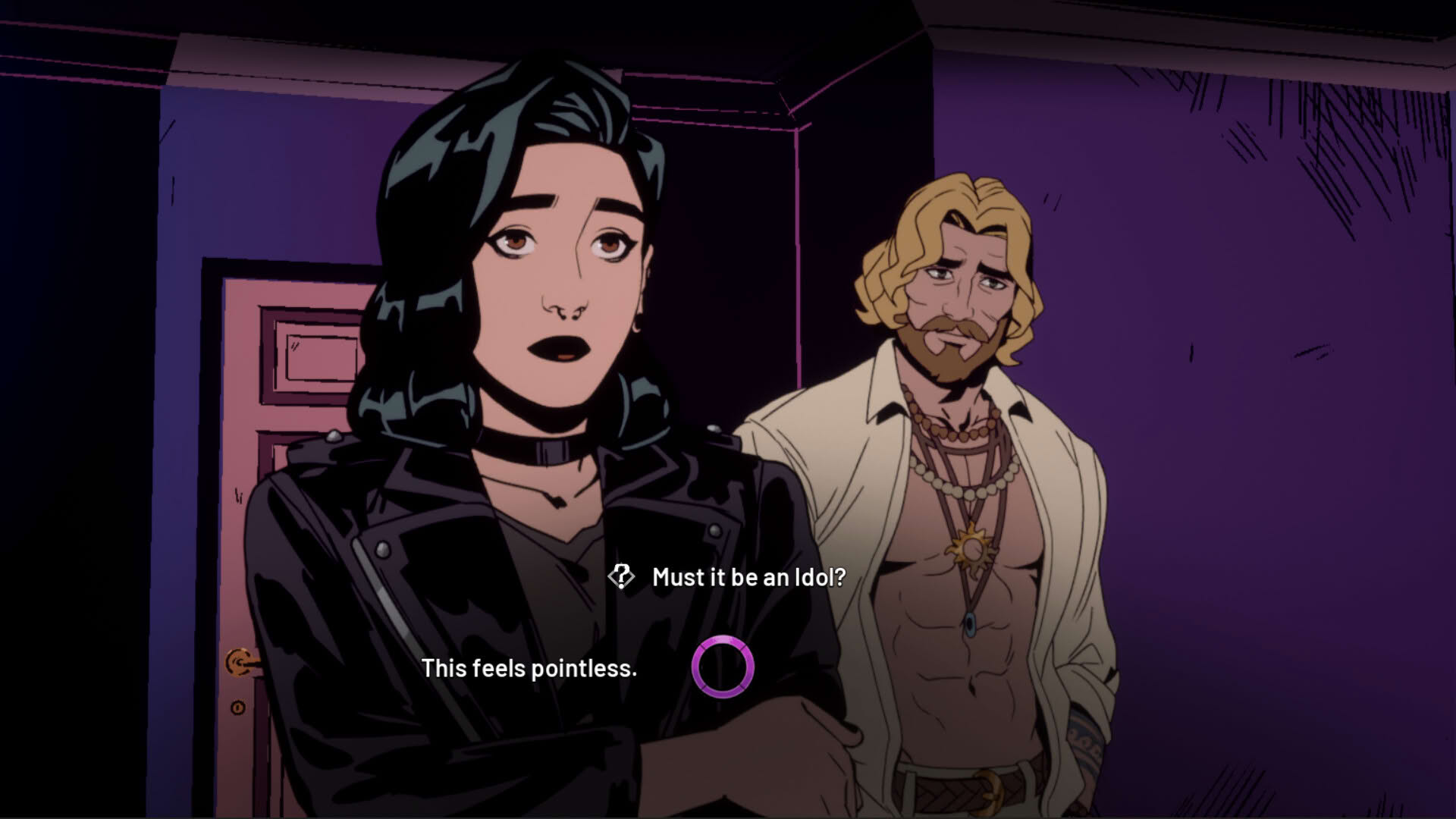 Screenshot for Stray Gods: The Roleplaying Musical