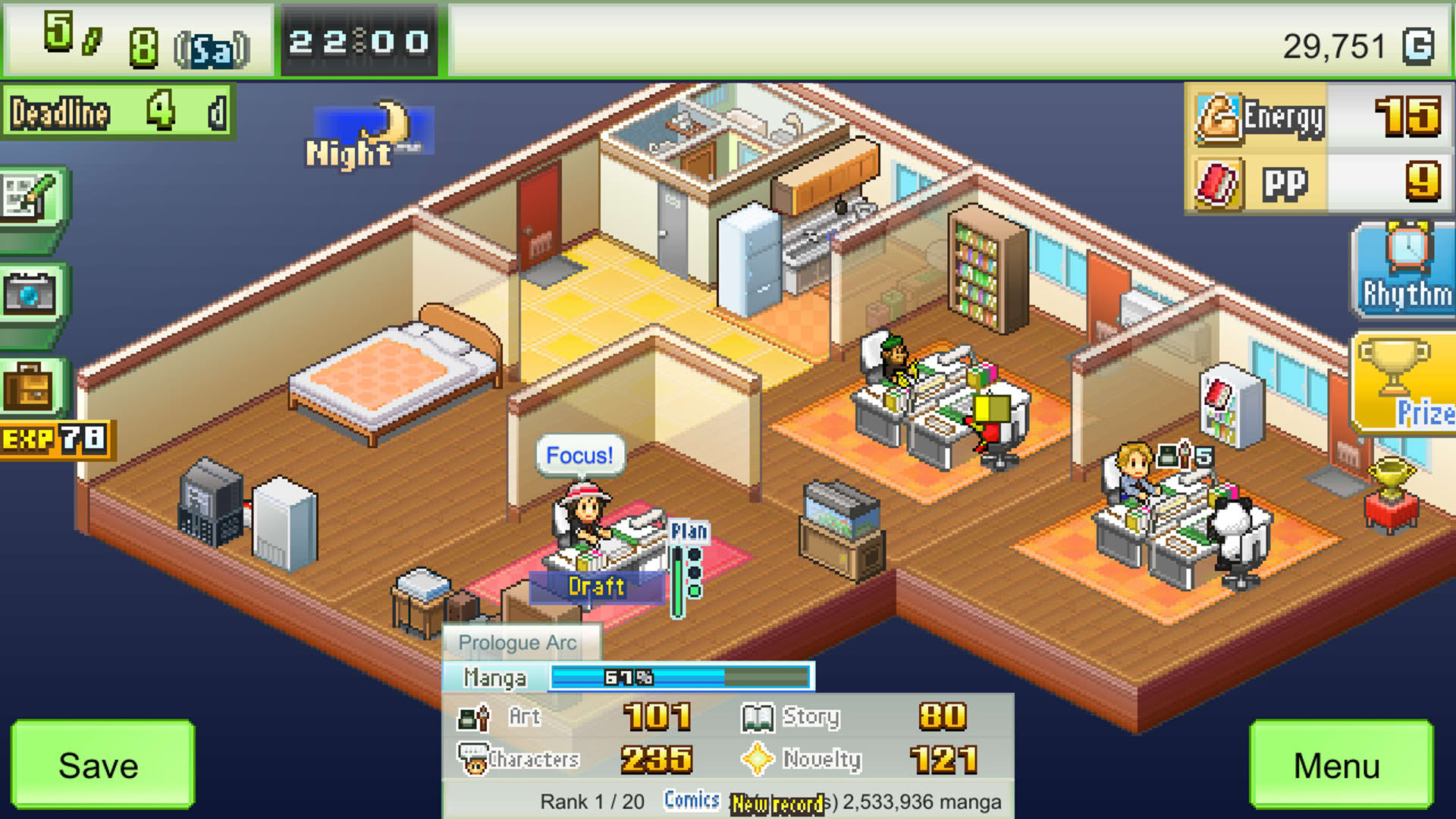 Screenshot for The Manga Works