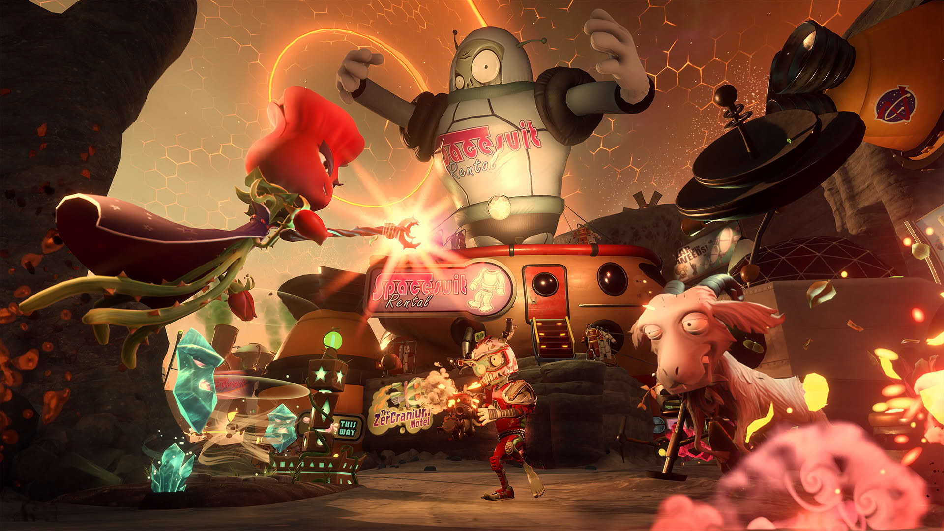 Screenshot for Plants vs. Zombies: Garden Warfare 2