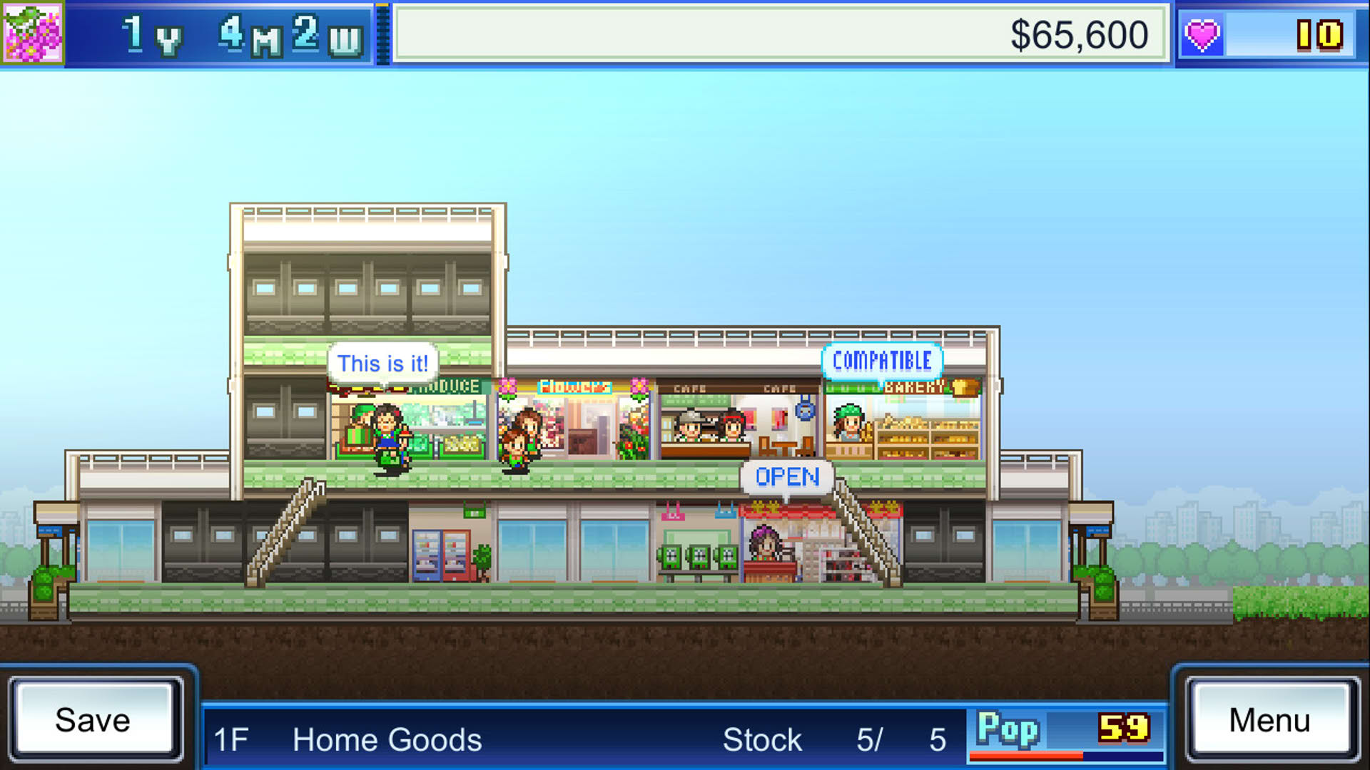 Screenshot for Mega Mall Story