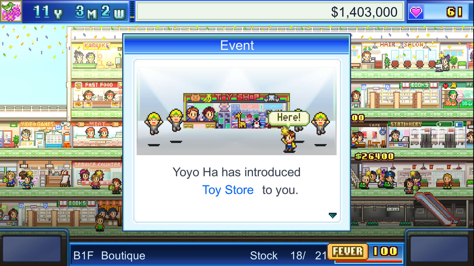 Screenshot for Mega Mall Story