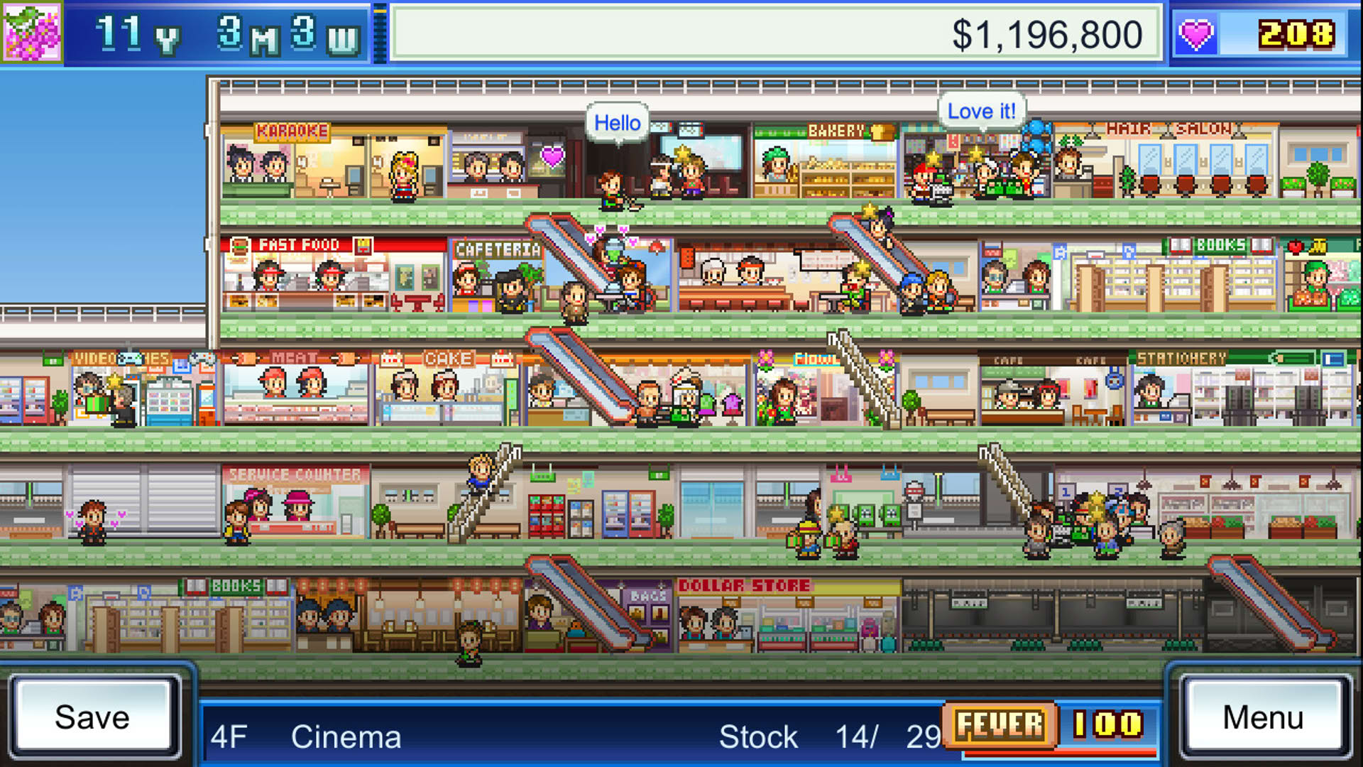 Screenshot for Mega Mall Story