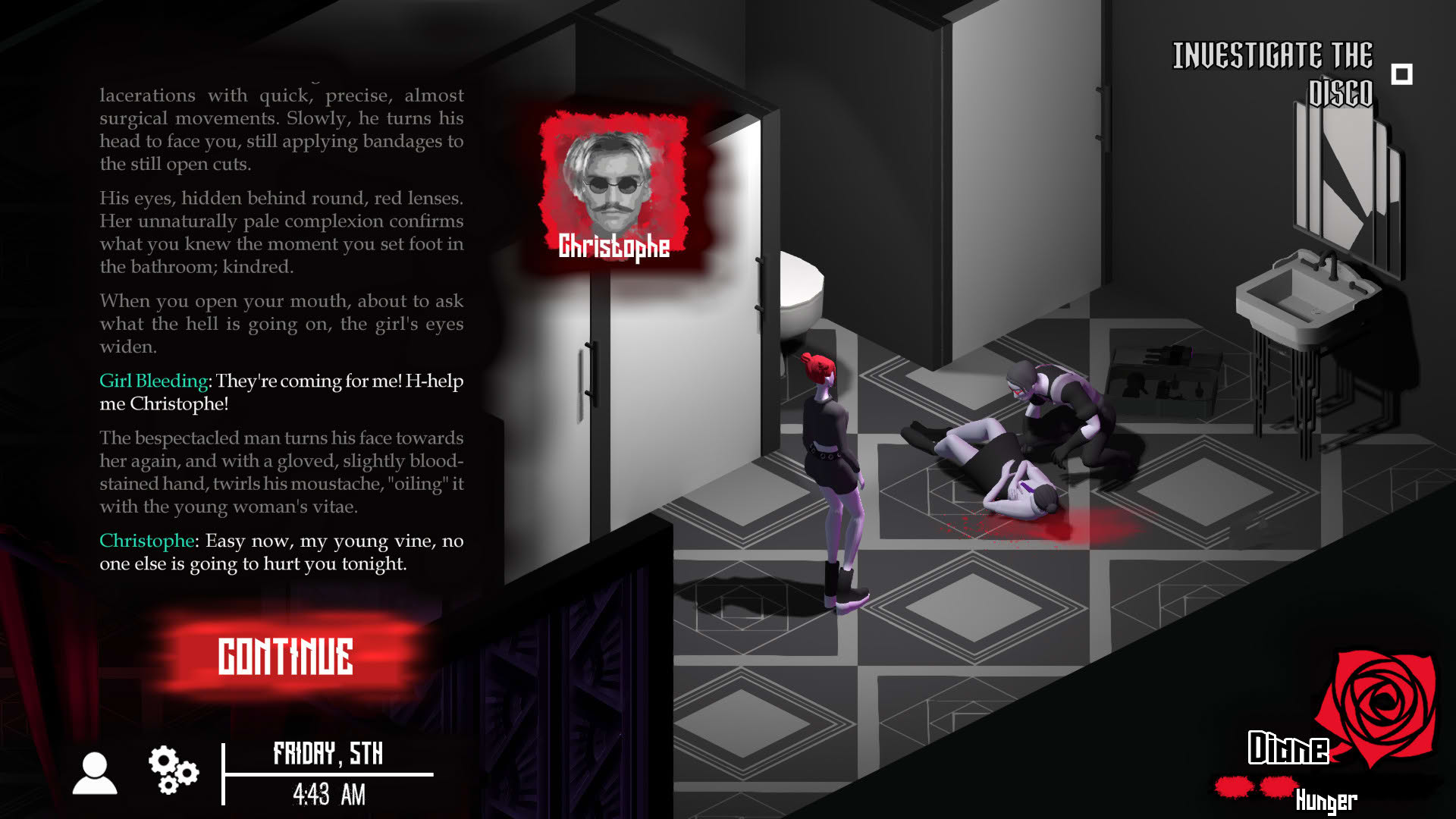 Screenshot for Vampire: The Masquerade - Heartless Lullaby