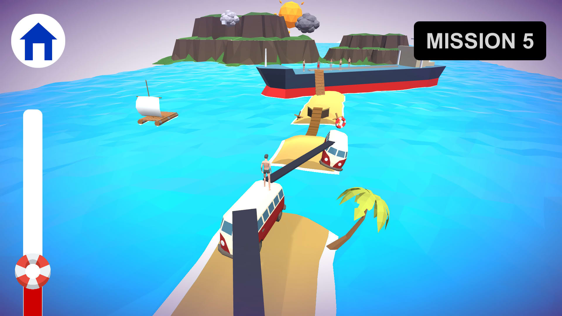 Screenshot for Waves Running Simulator