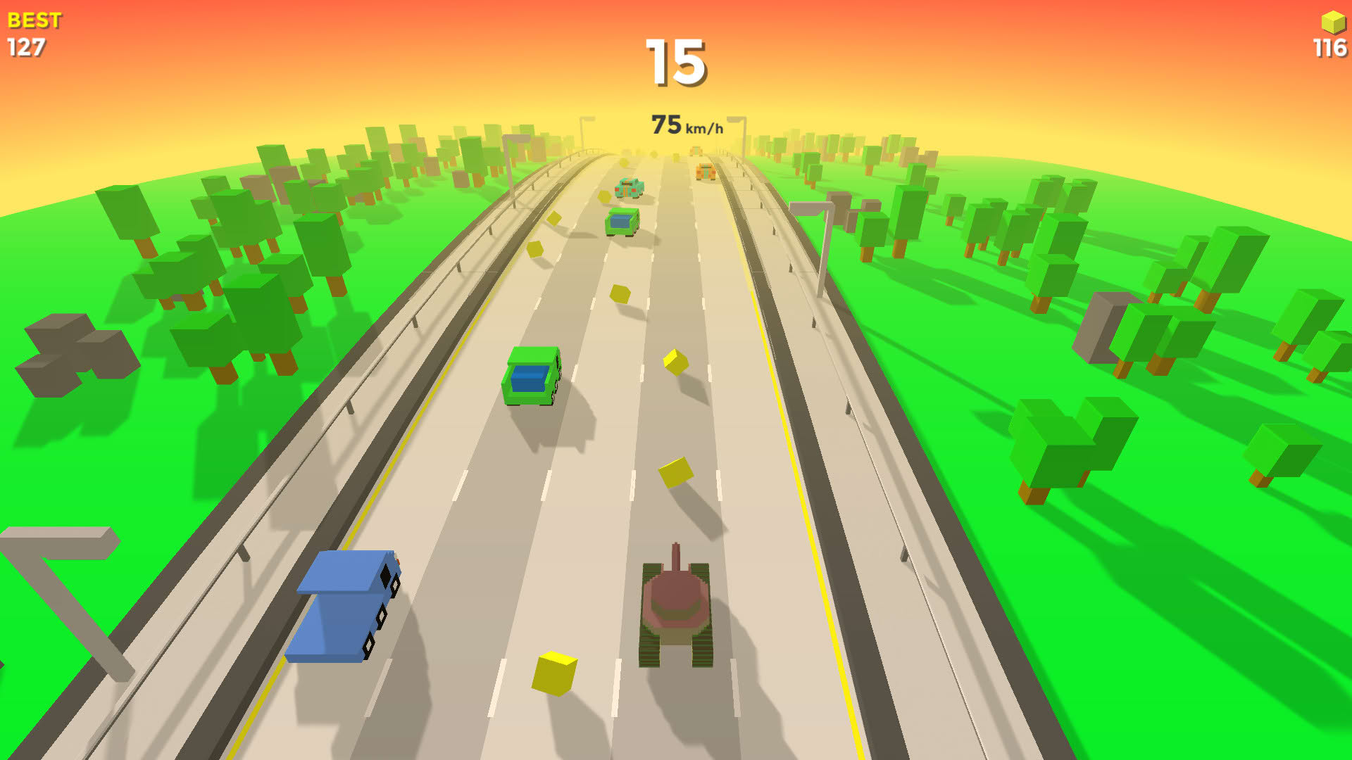 Screenshot for Supreme Race on Highway