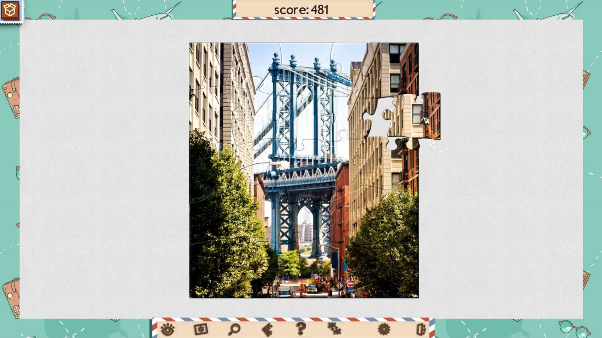 Screenshot for 1001 Jigsaw American Puzzles