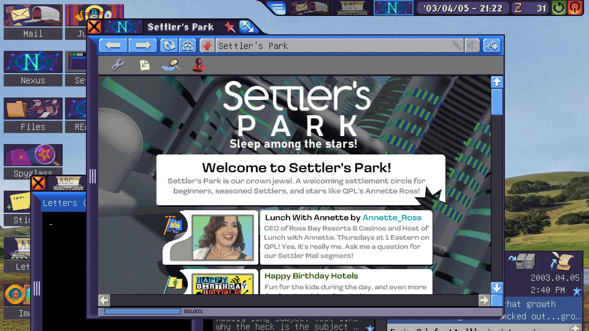Screenshot for Dreamsettler
