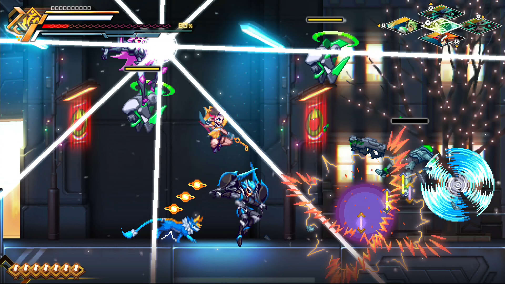 Screenshot for Azure Striker Gunvolt 3