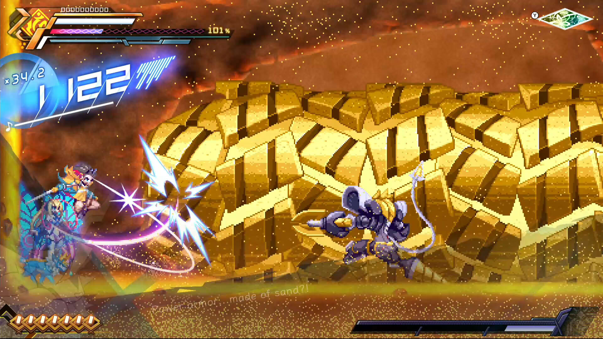 Screenshot for Azure Striker Gunvolt 3