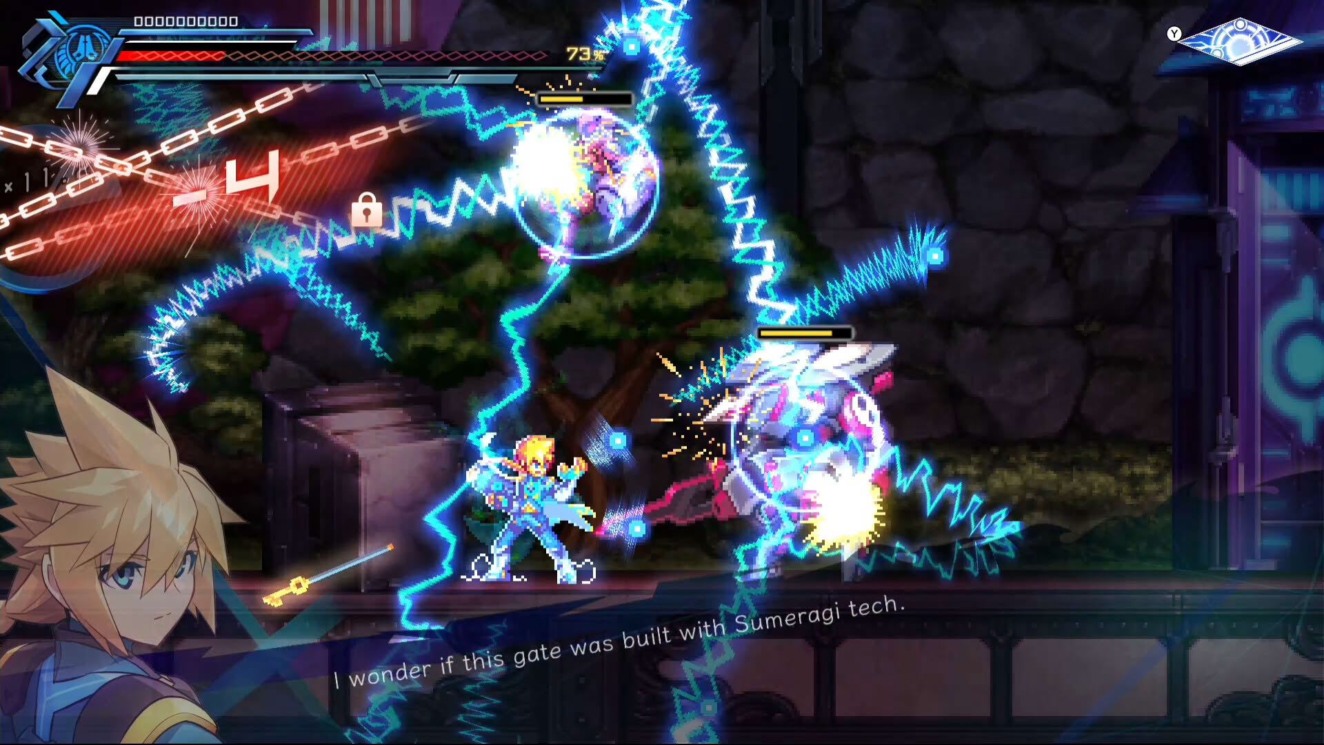 Screenshot for Azure Striker Gunvolt 3
