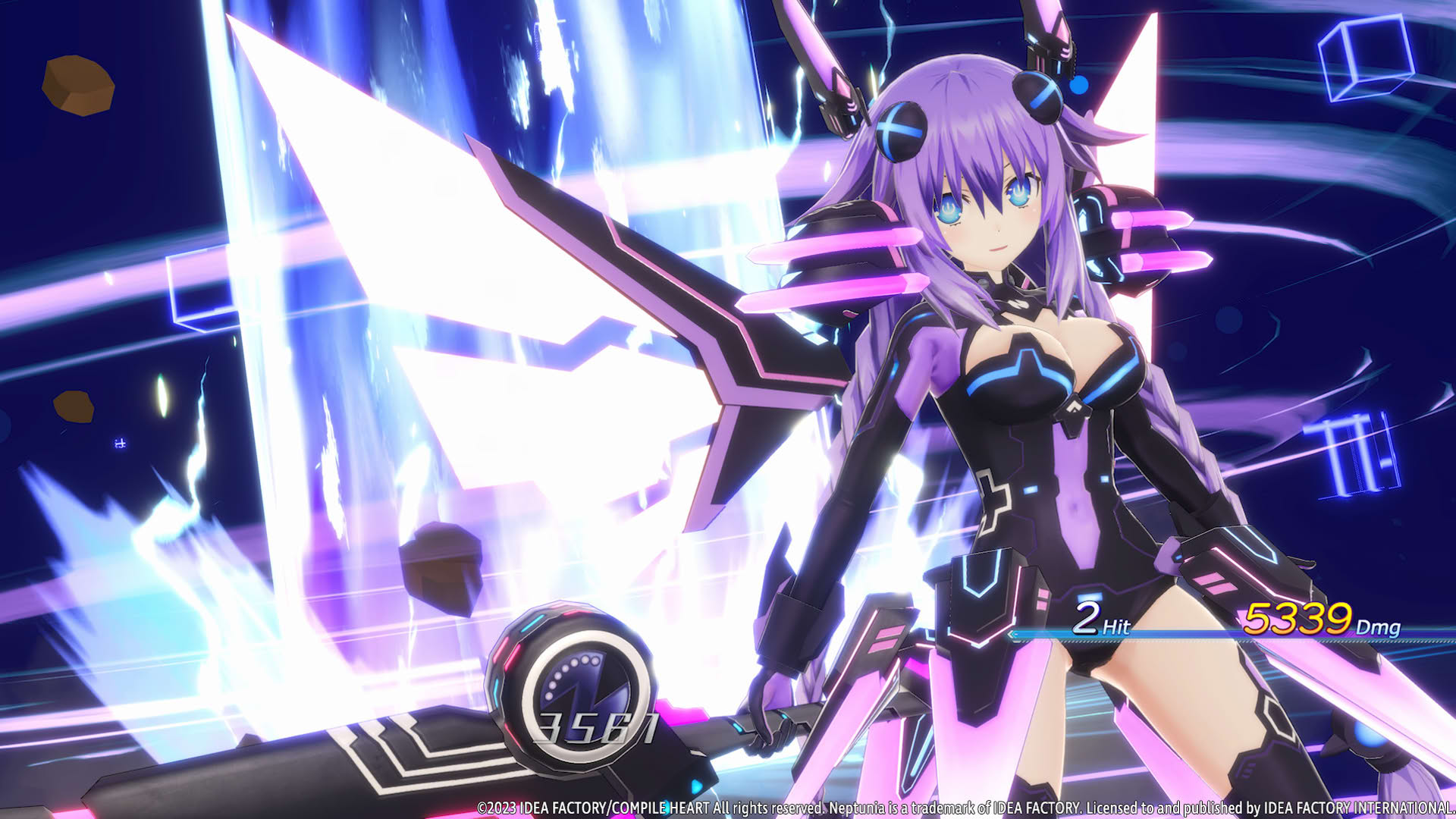 Screenshot for Neptunia: Sisters vs. Sisters