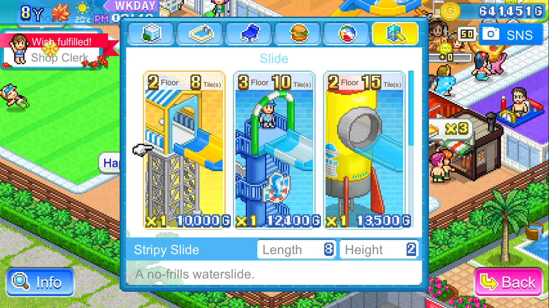 Screenshot for Pool Slide Story
