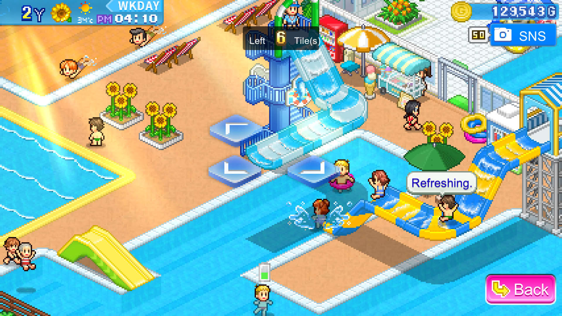 Screenshot for Pool Slide Story