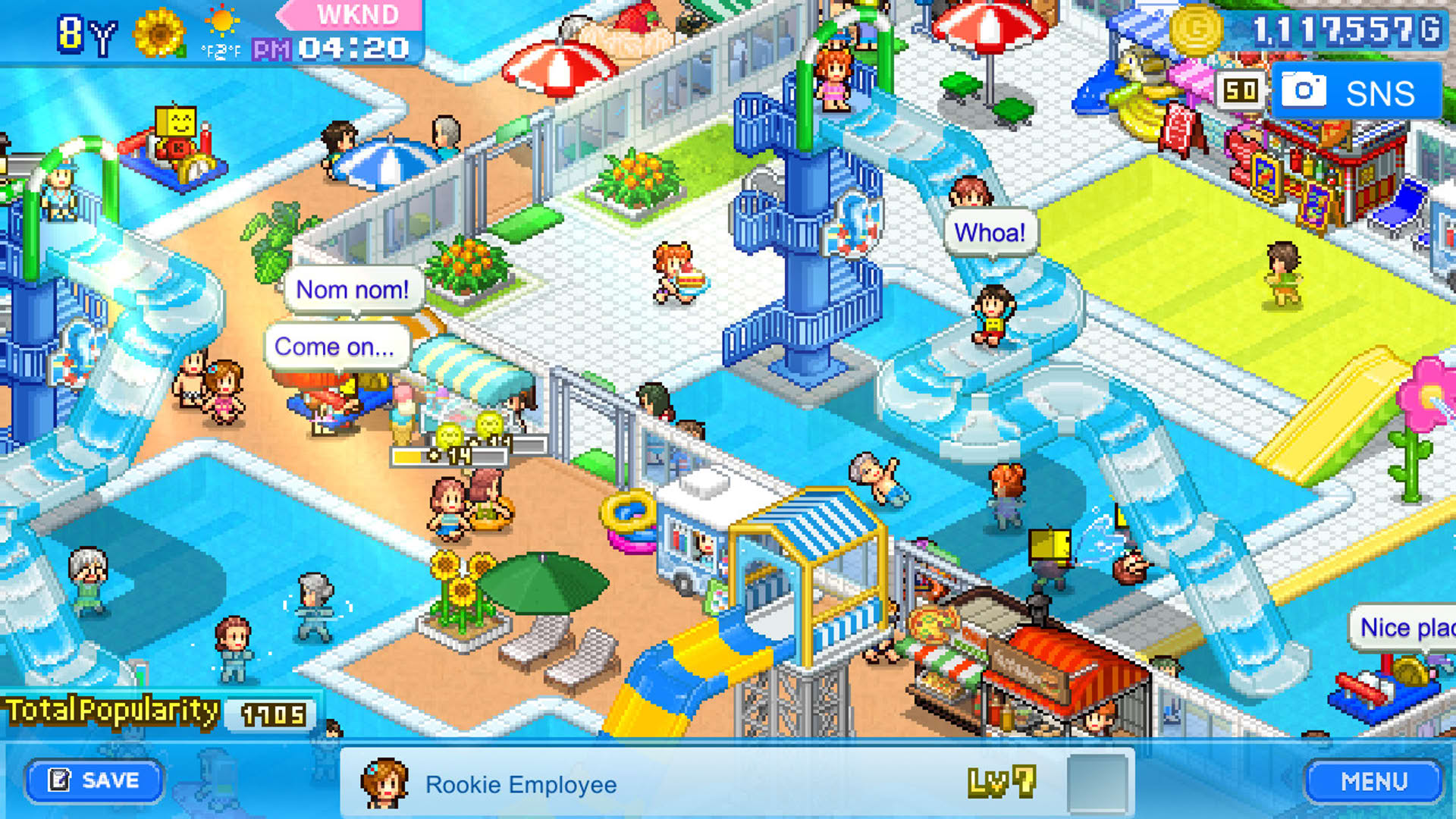 Screenshot for Pool Slide Story