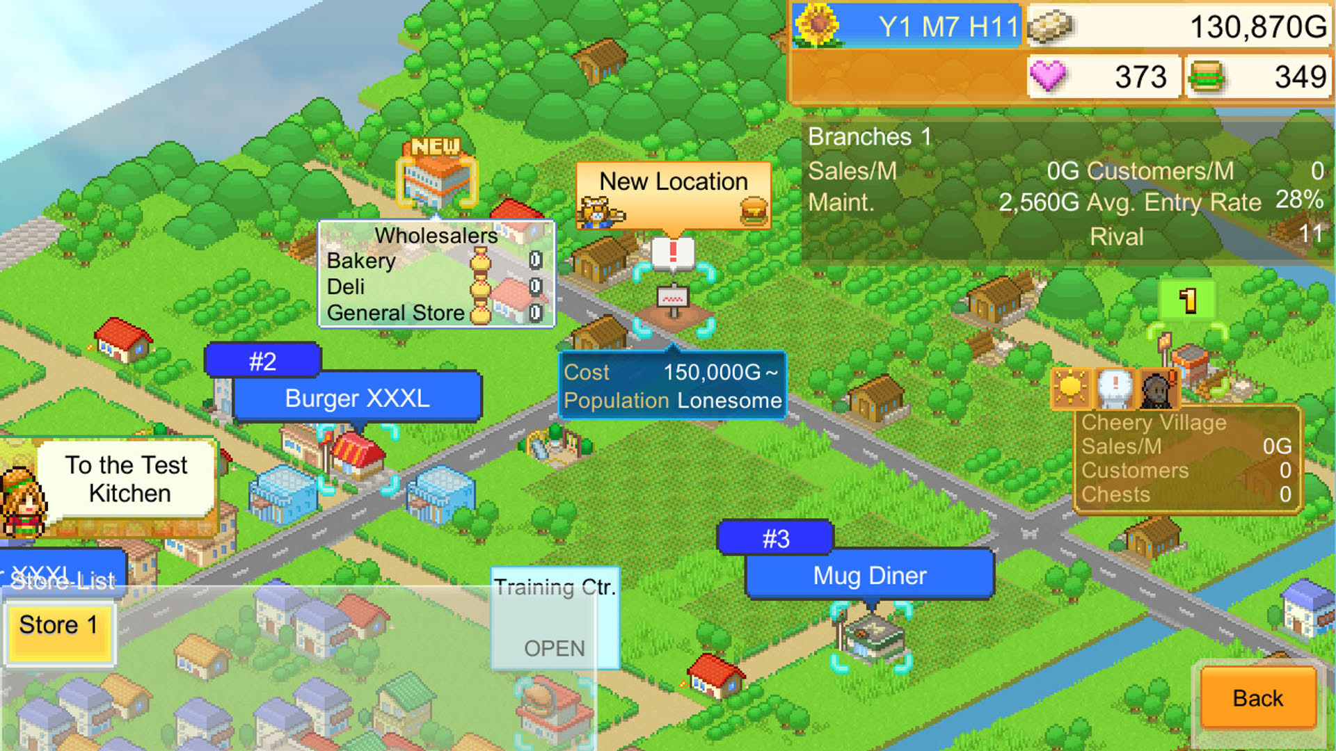 Screenshot for Burger Bistro Story