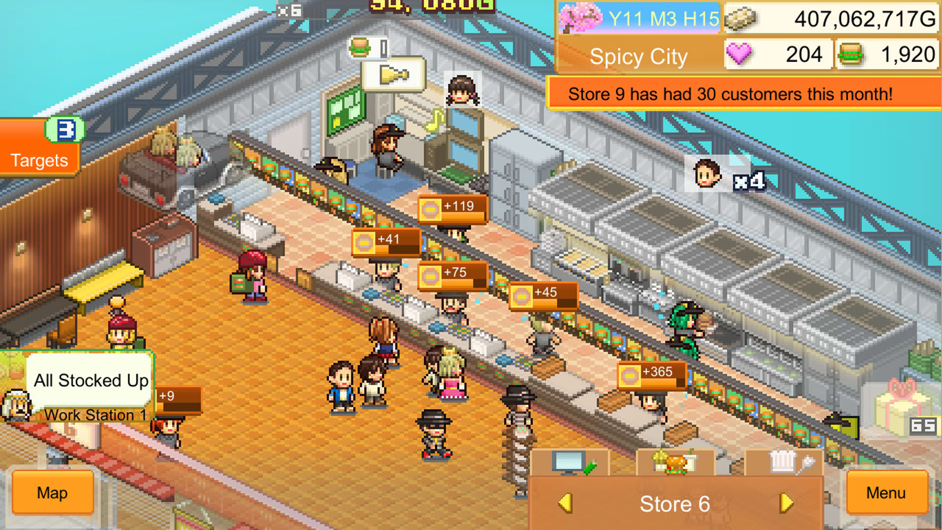 Screenshot for Burger Bistro Story