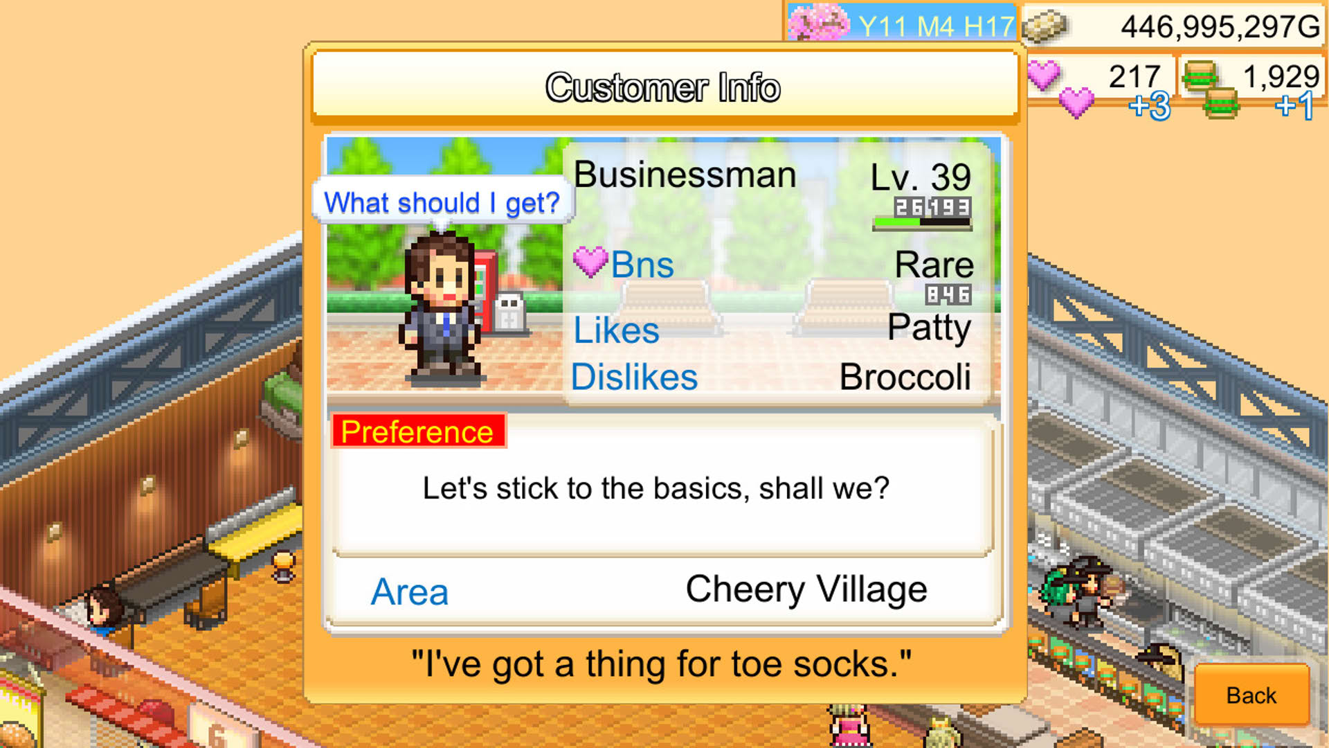 Screenshot for Burger Bistro Story