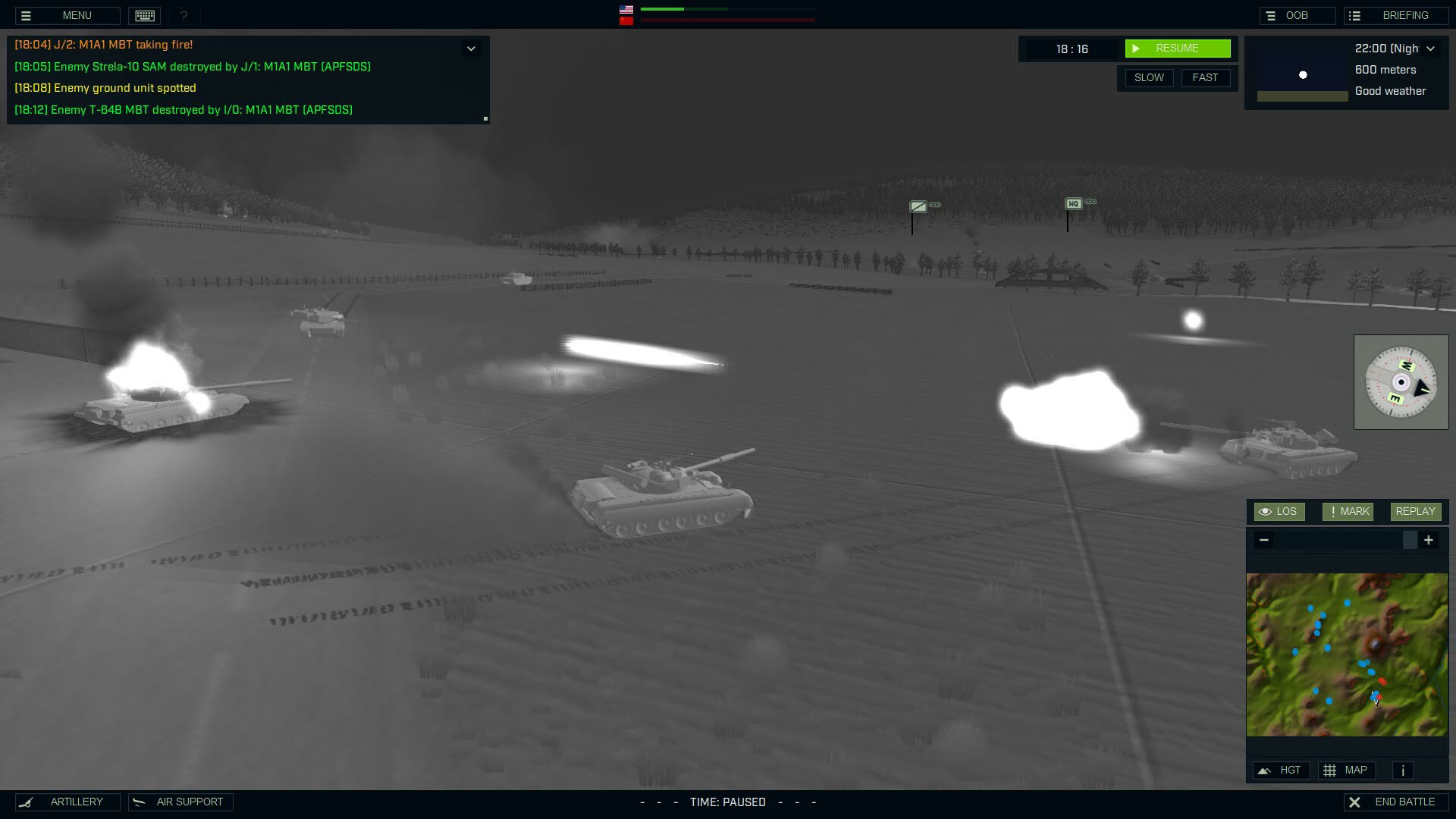 Screenshot for Armored Brigade II