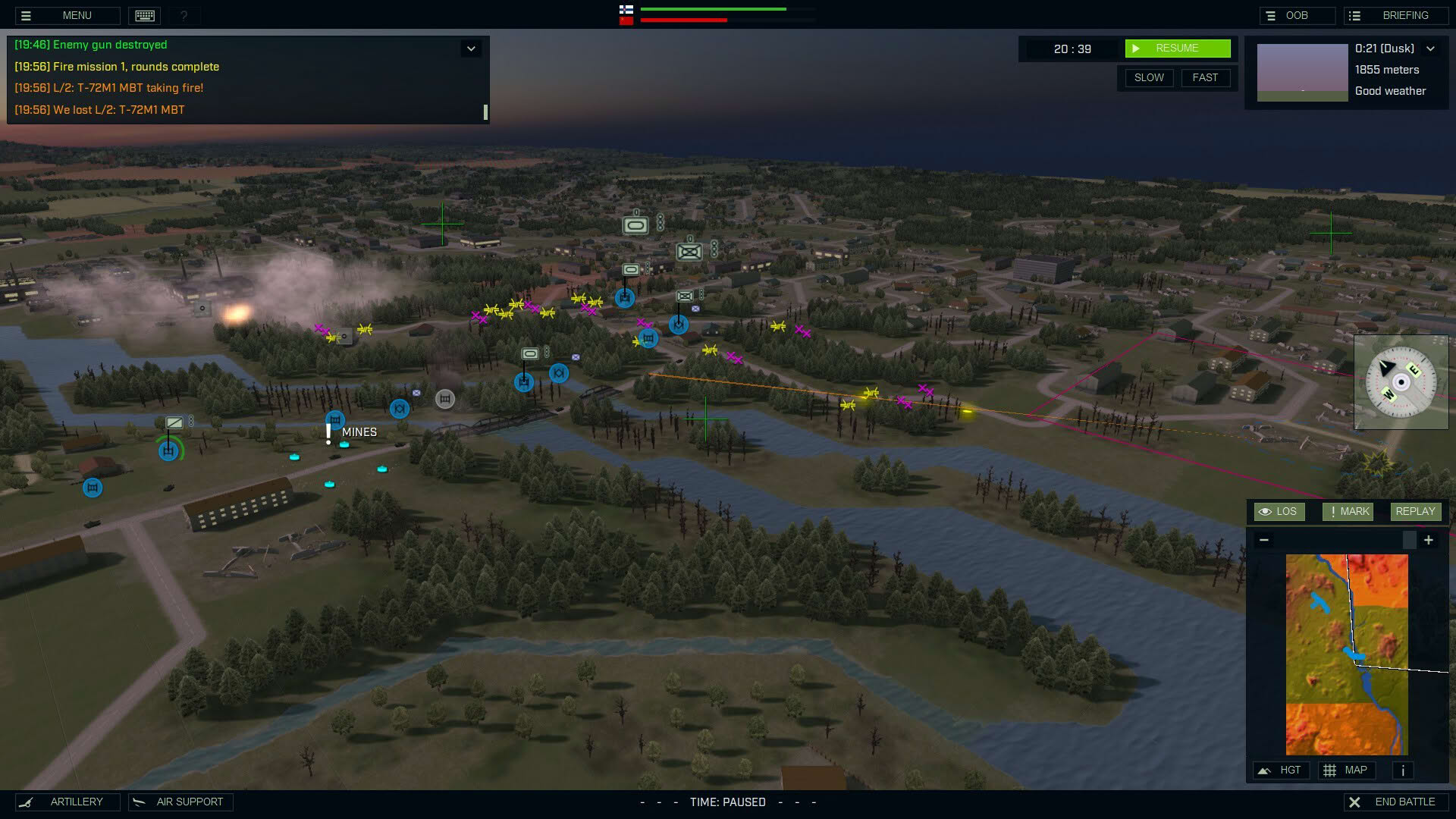 Screenshot for Armored Brigade II