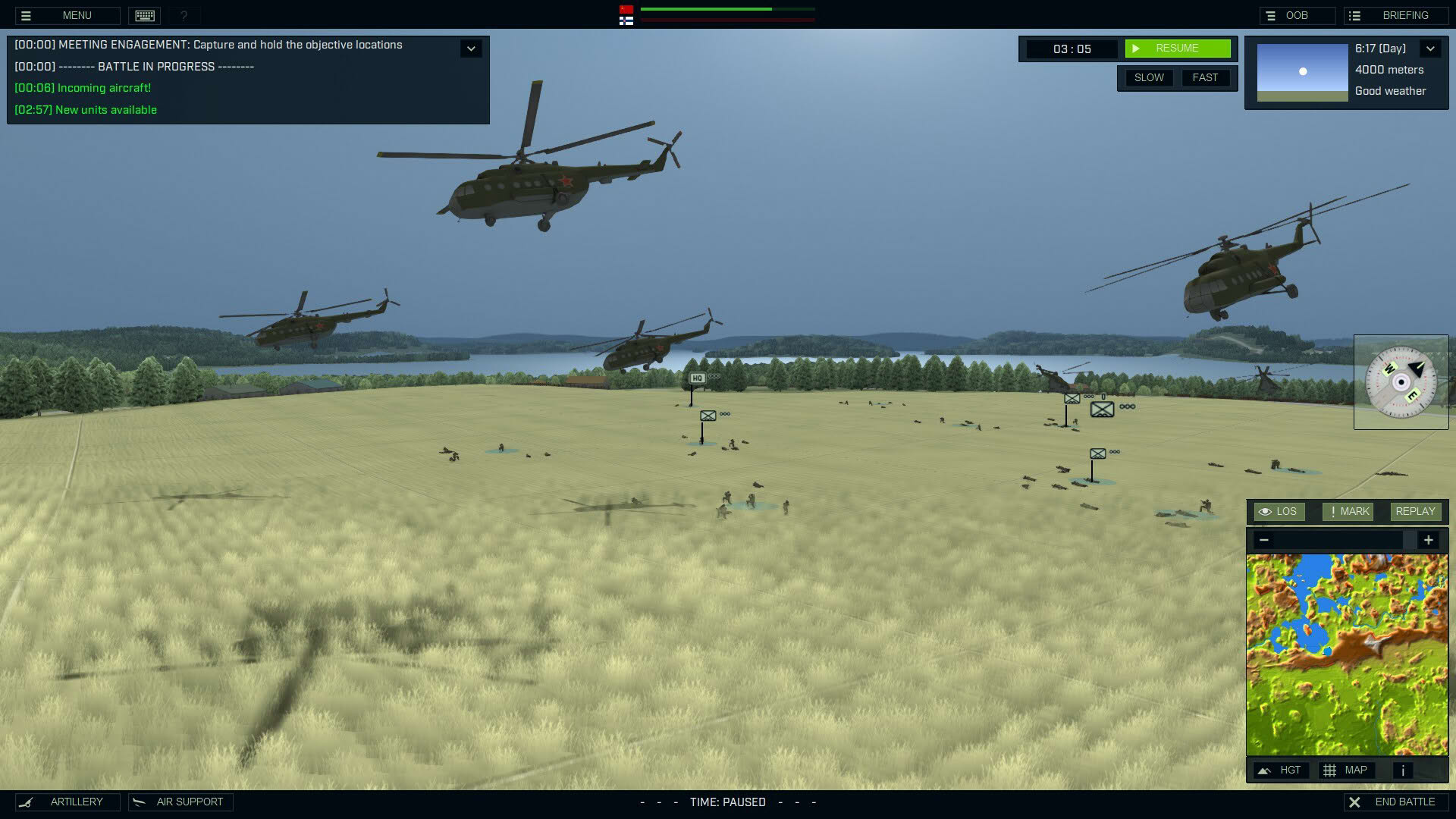 Screenshot for Armored Brigade II