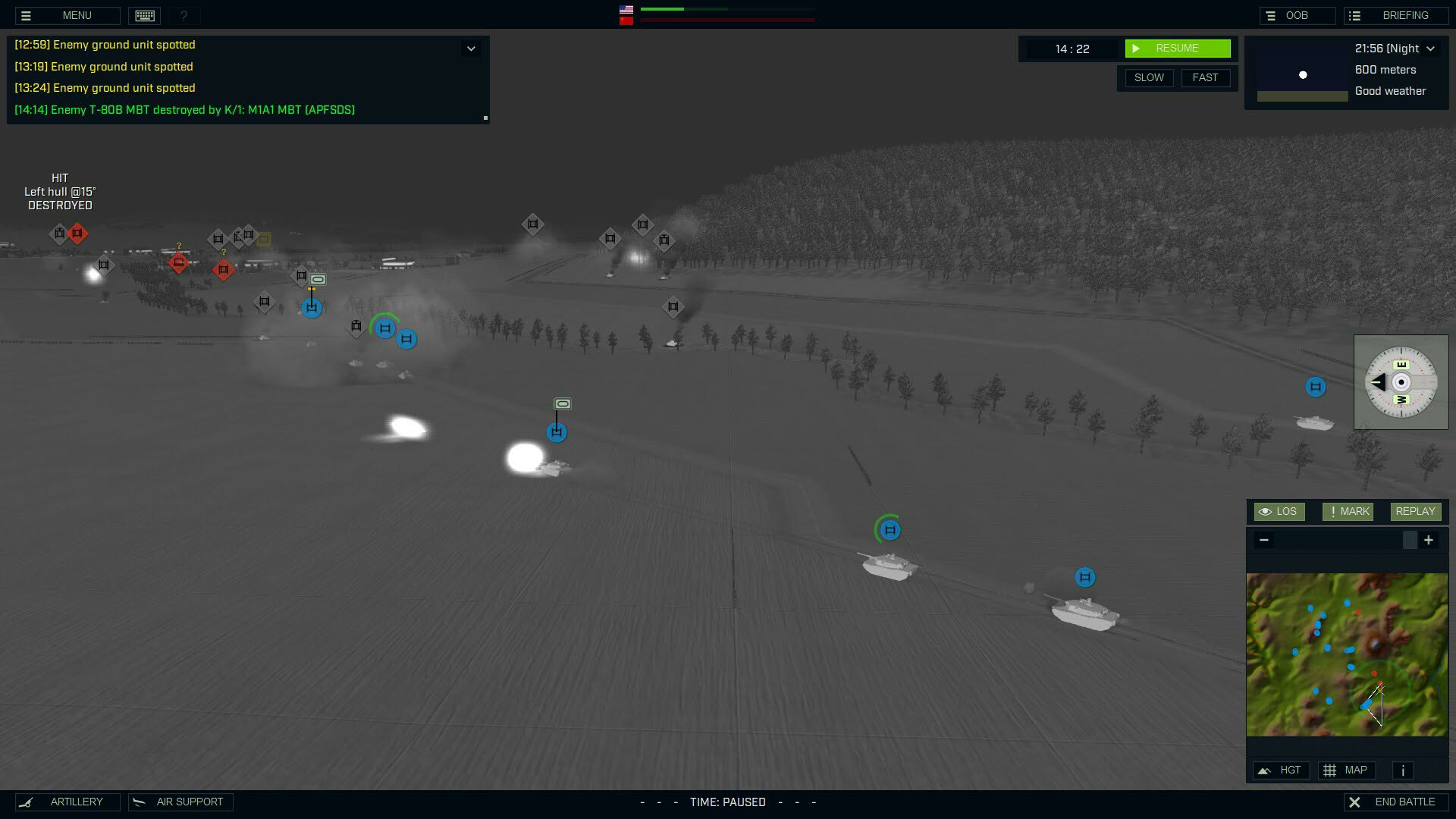 Screenshot for Armored Brigade II