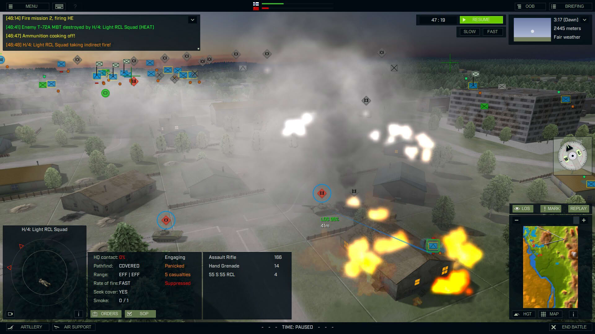 Screenshot for Armored Brigade II