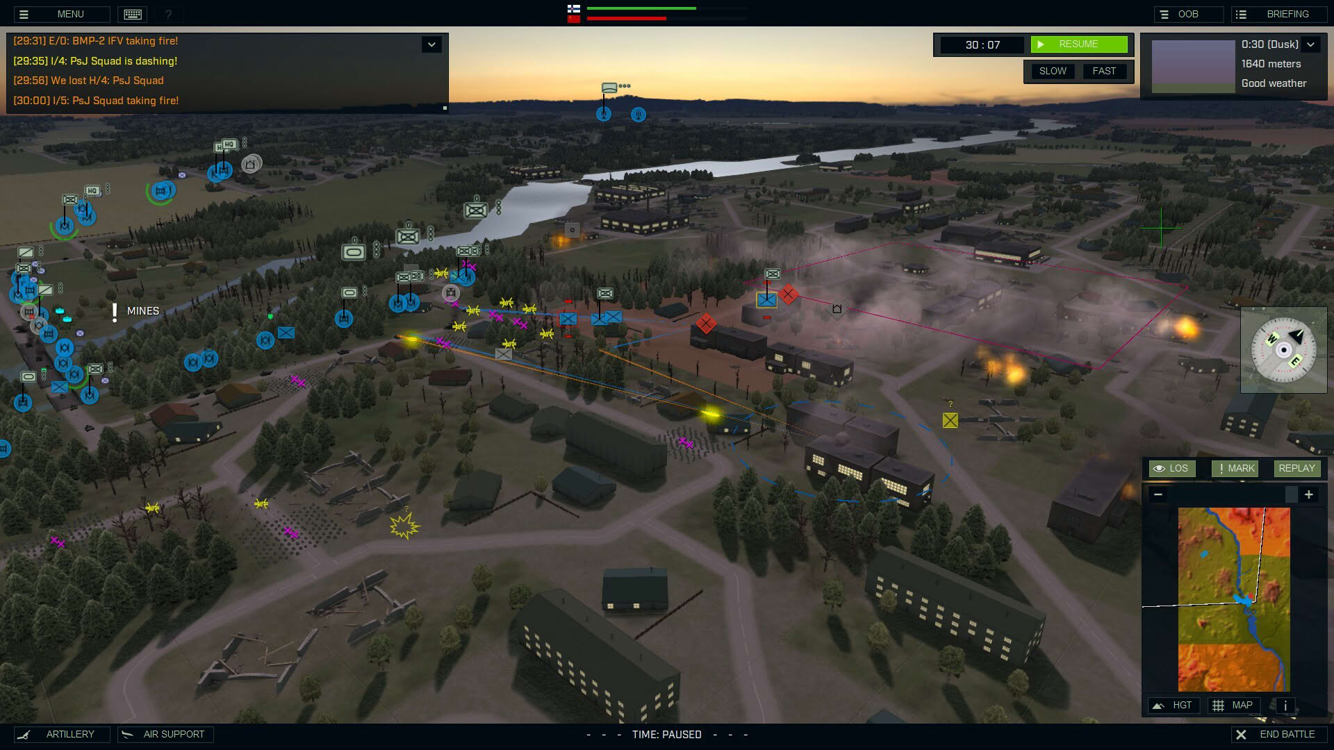 Screenshot for Armored Brigade II