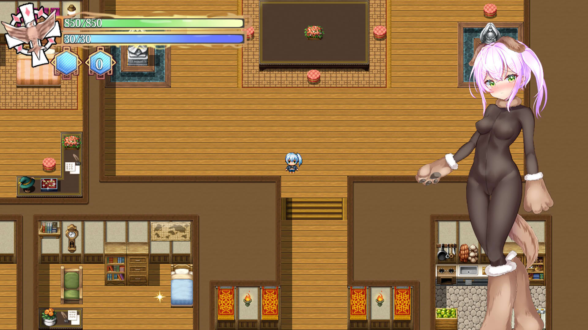 Screenshot for Senpai and the Mysterious Dungeon