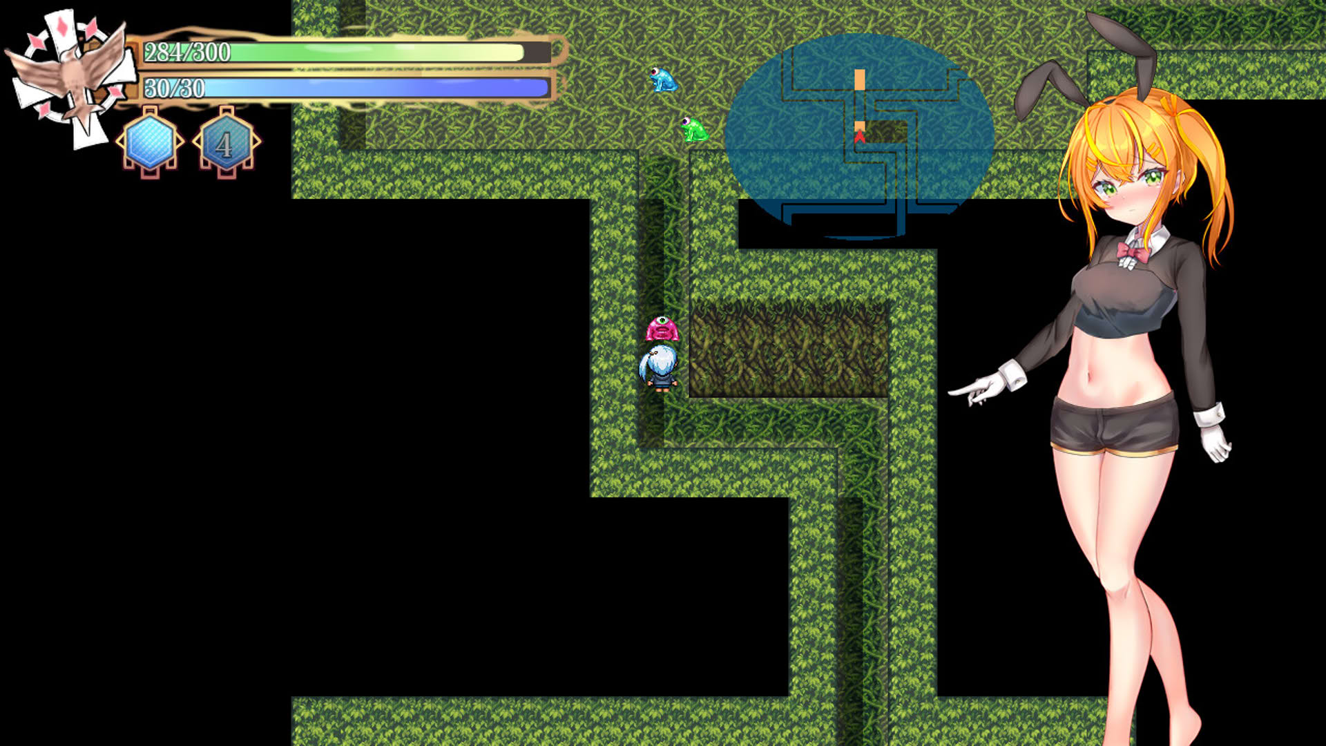 Screenshot for Senpai and the Mysterious Dungeon