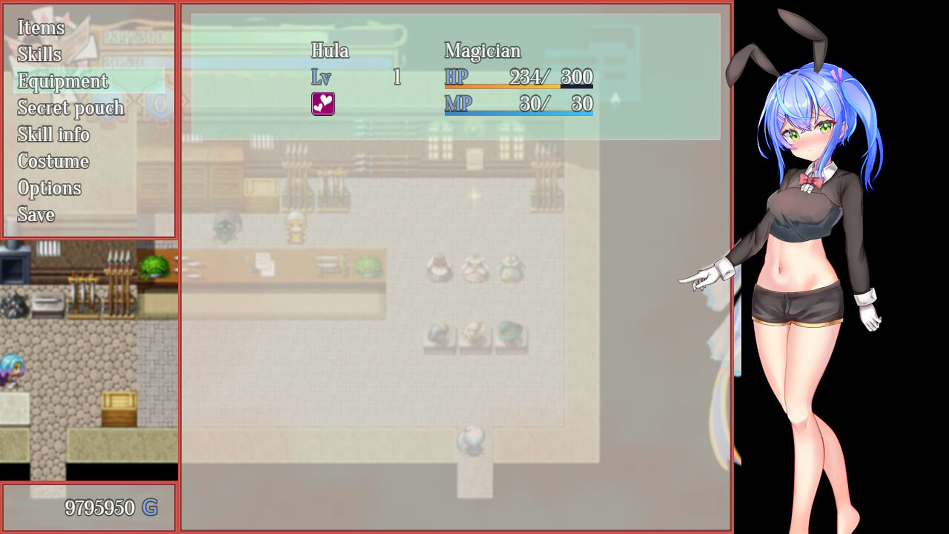 Screenshot for Senpai and the Mysterious Dungeon