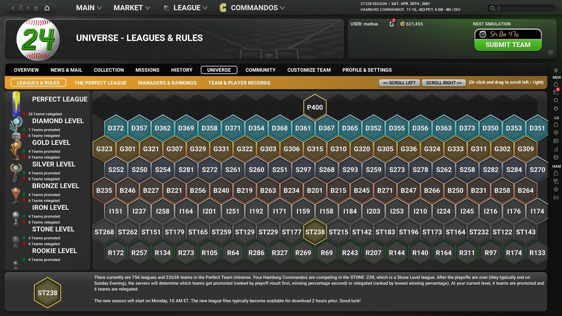 Screenshot for Out of the Park Baseball 24